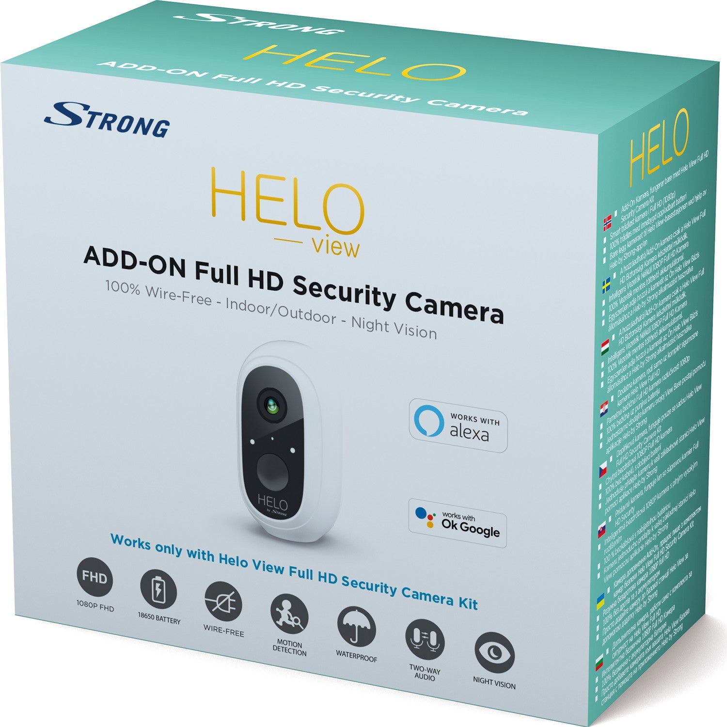 HELO IP camera Extension 1080p Indoor/outdoor Wired