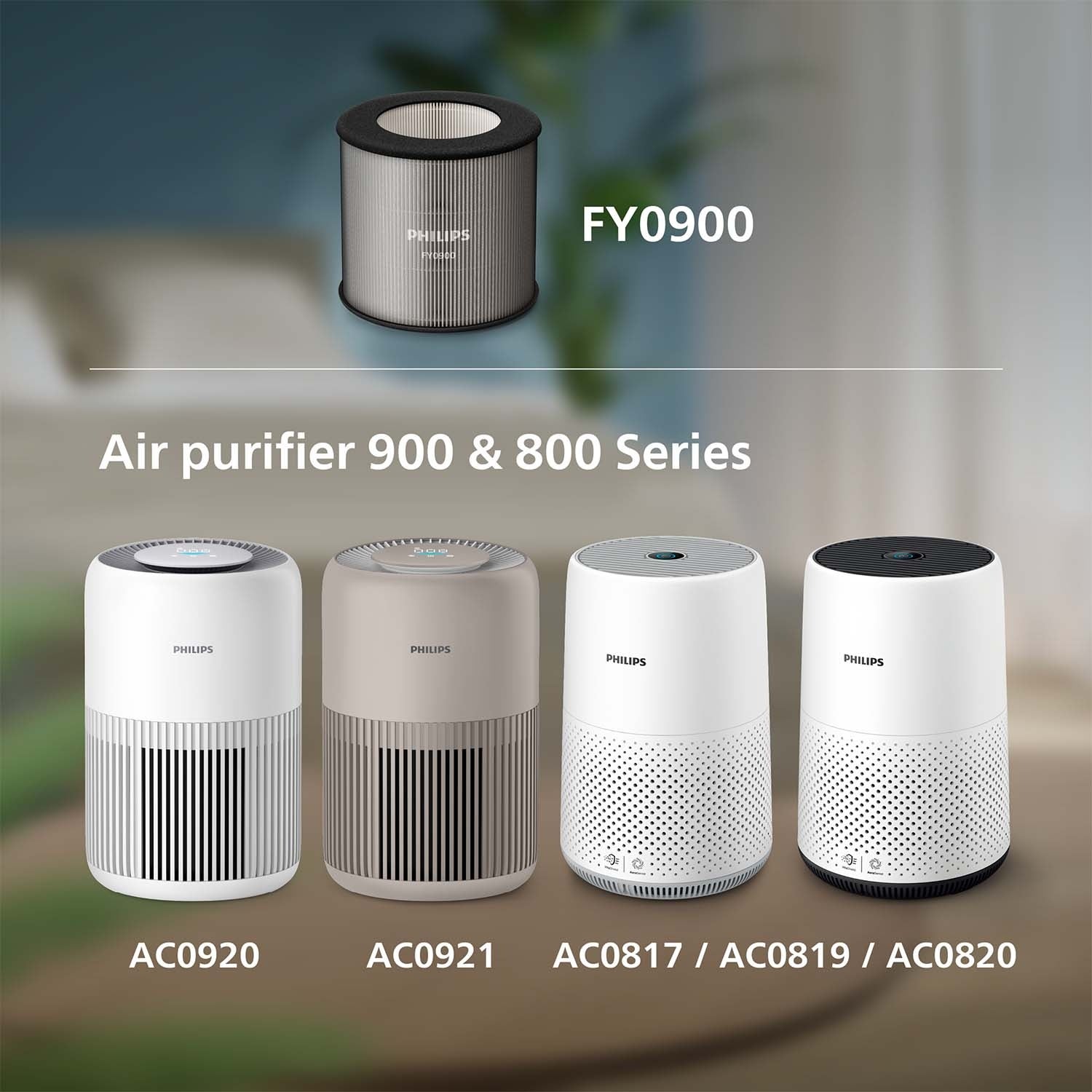 HEPA Air Purifier Filter for 900 & 800 Series