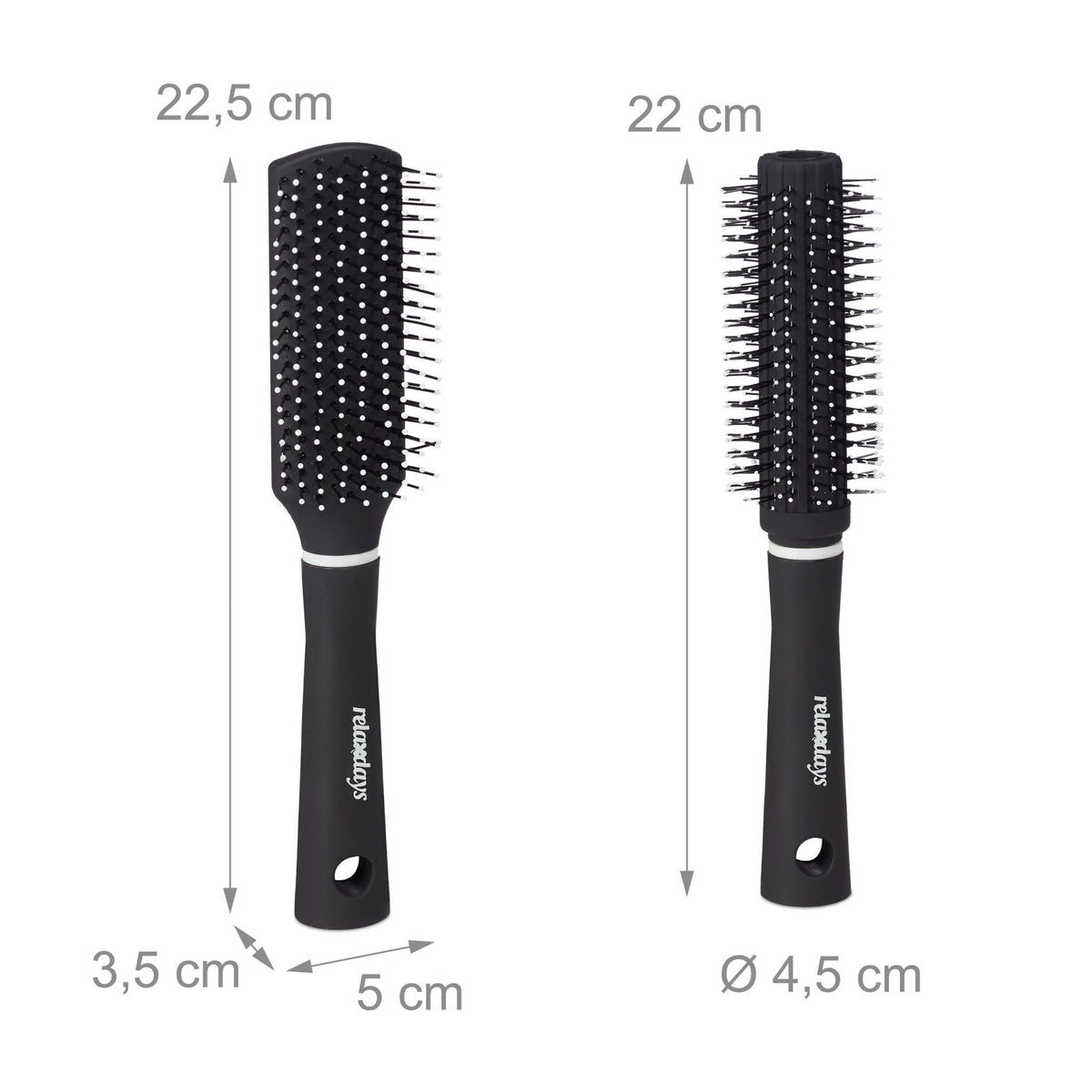 Hairbrush - set of 4