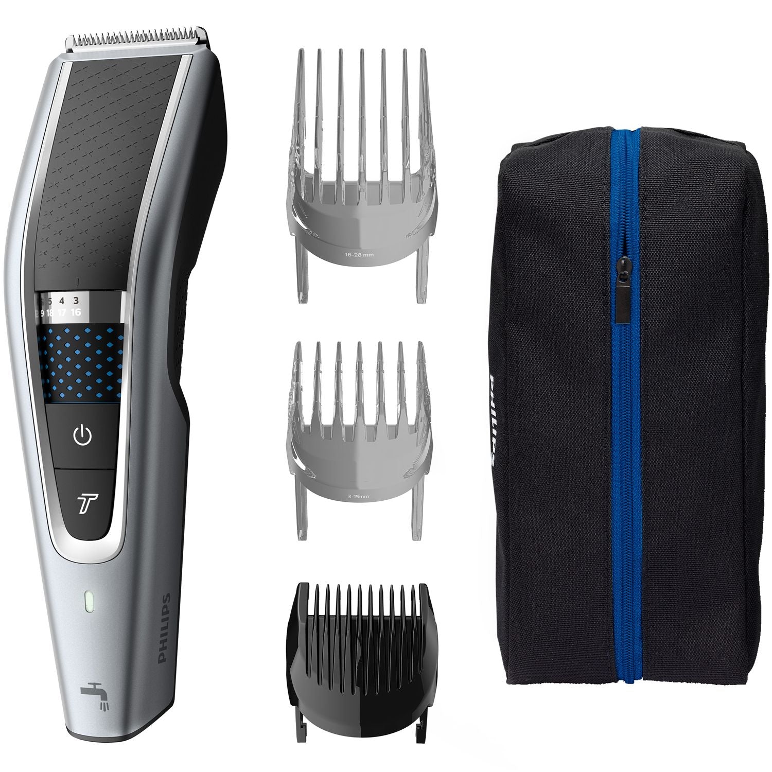 Hair clipper DualCut technology & washable HC5630