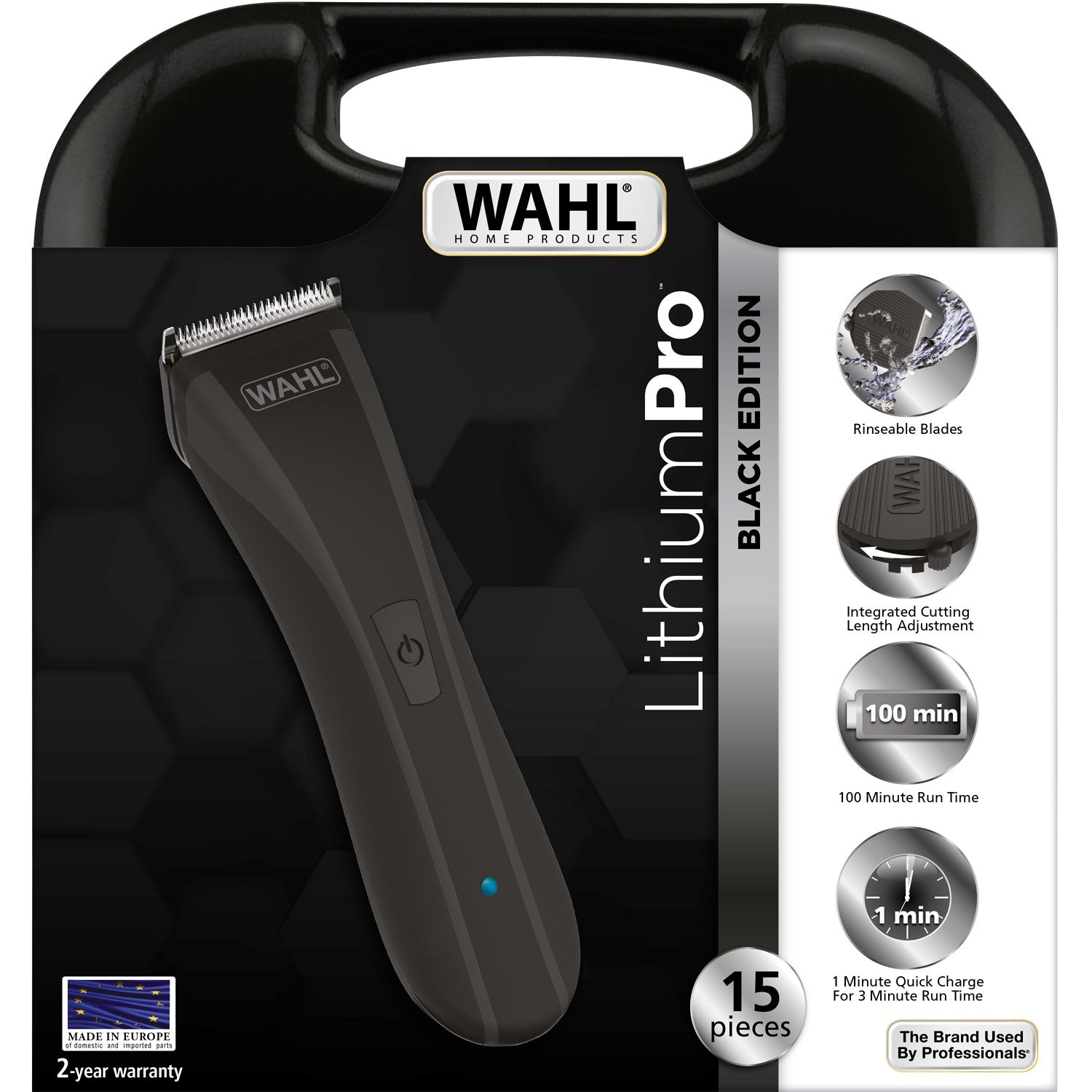 Hair clipper Lithium Pro LED BLACK EDITION
