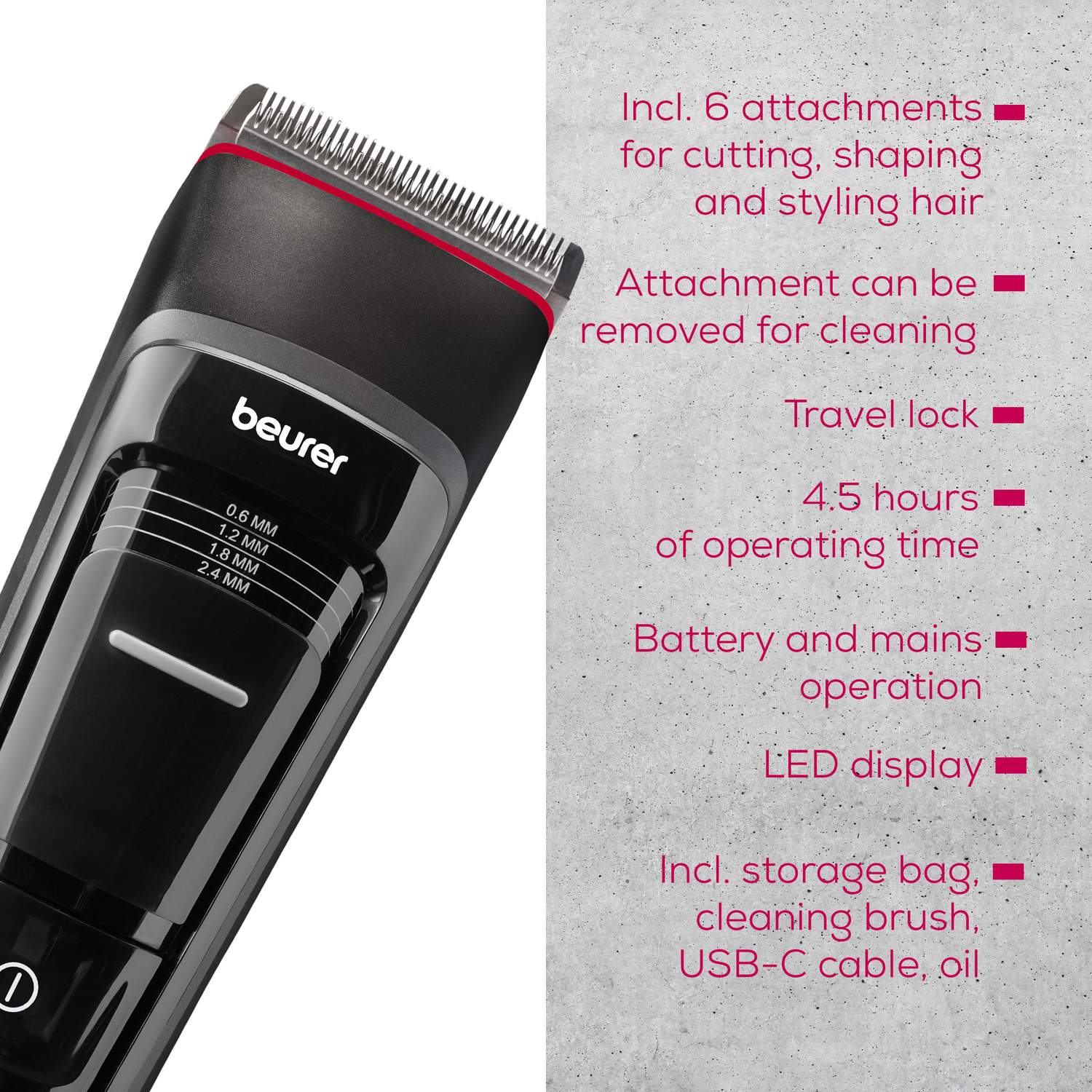 Hair clipper MN5X