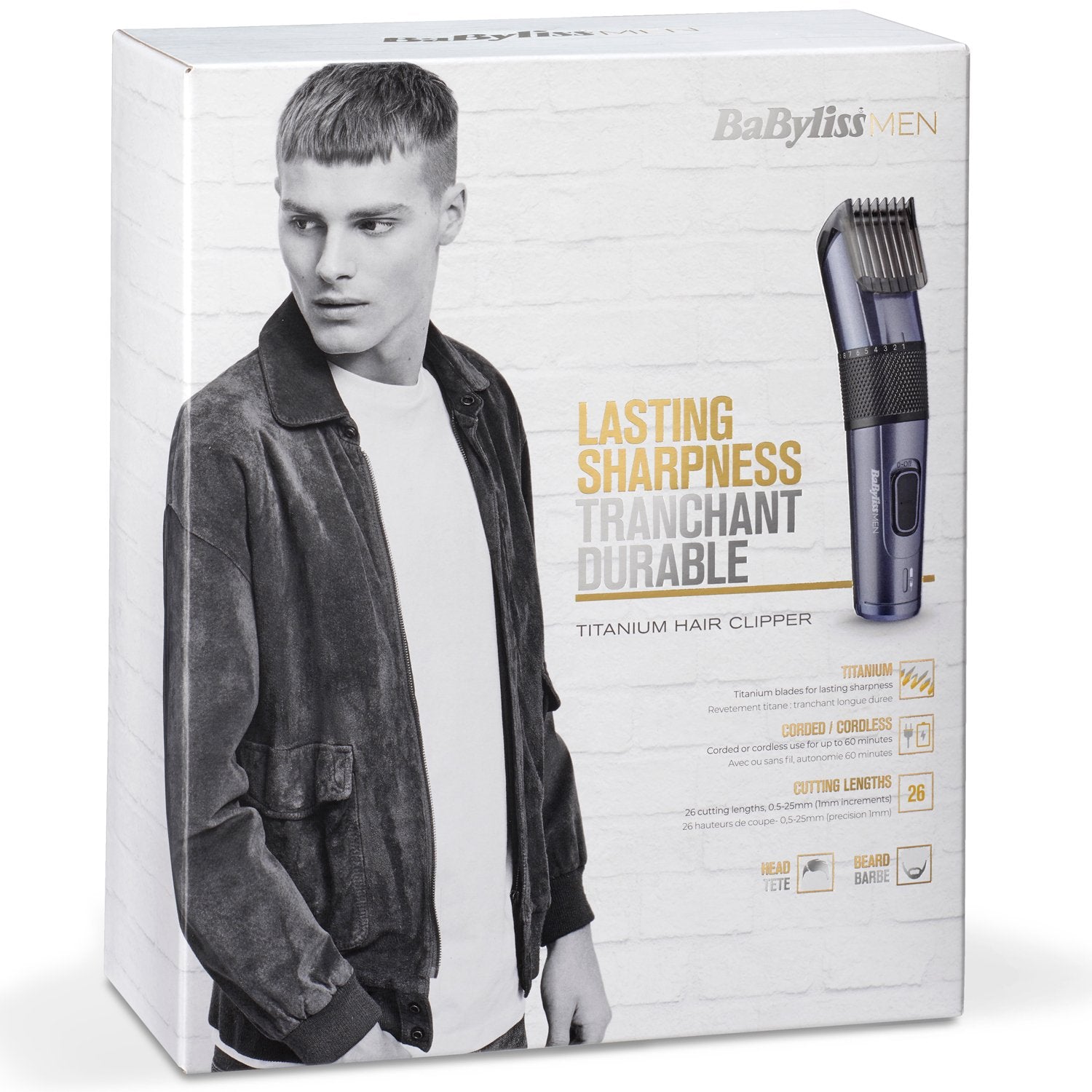 Hair clipper Tiotanium E976E
