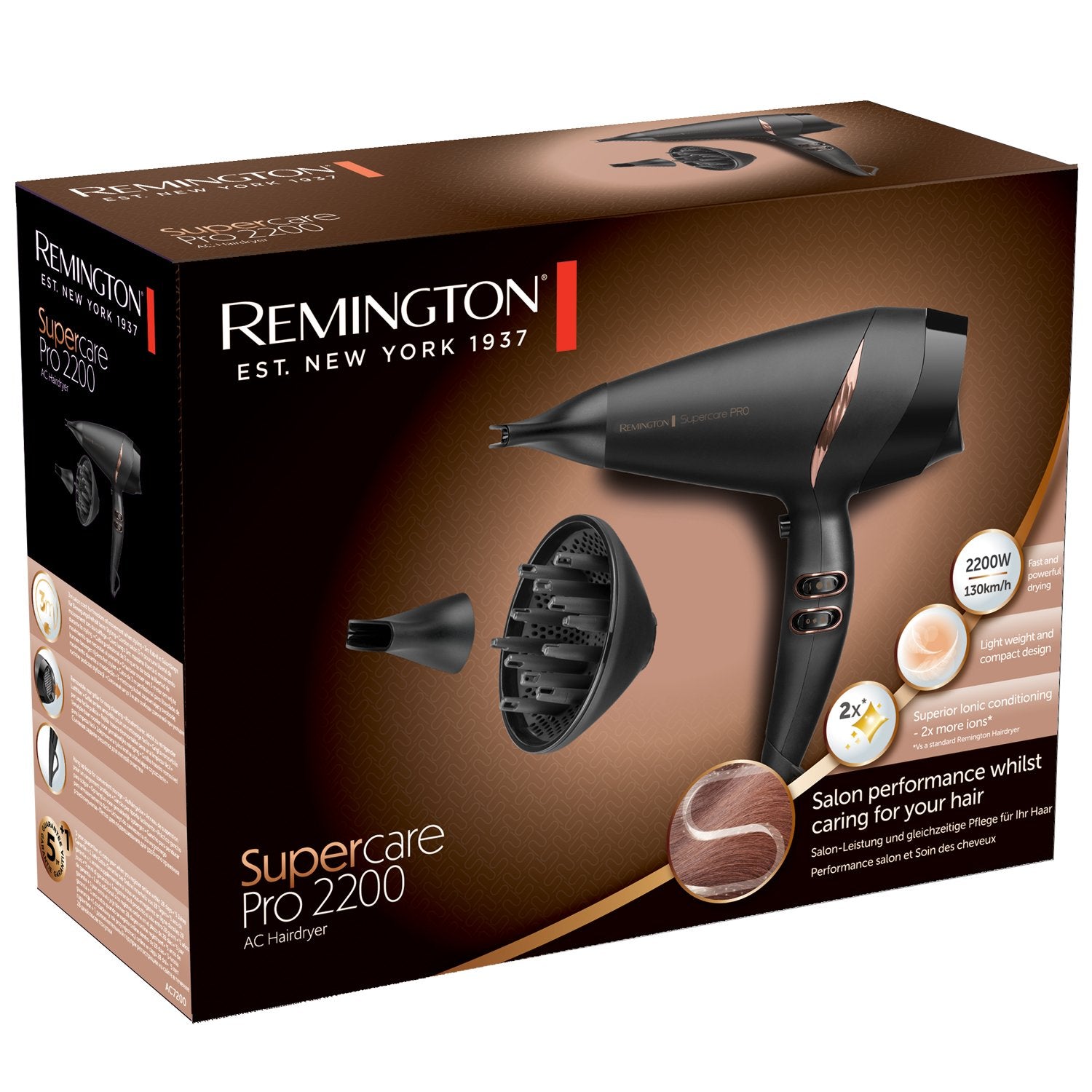 Hair dryer AC7200 Supercare PRO 2200 AC
