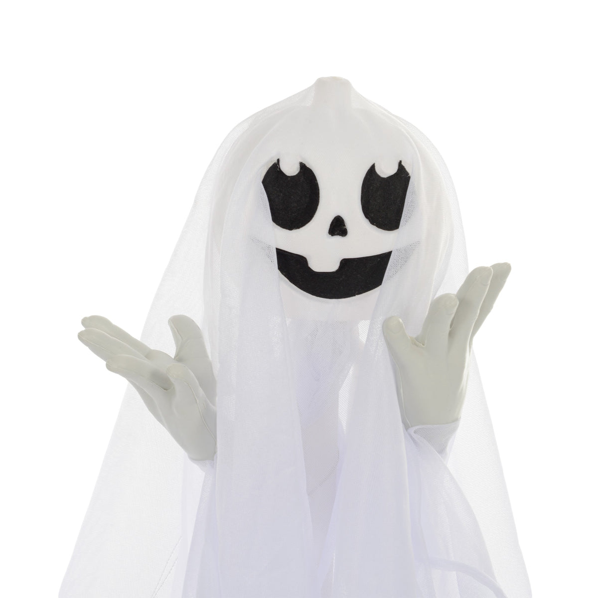 Halloween Decoration – 3 Light-Up Ghosts, Motion Sensor, 54x10x60 cm