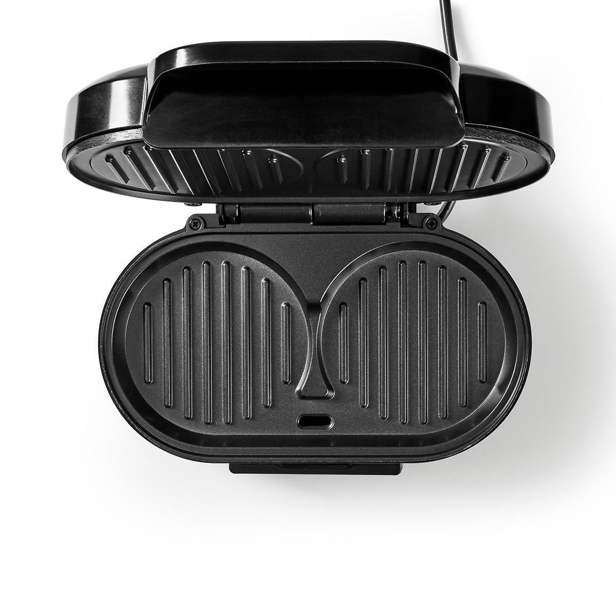 Hamburger Maker | 1000 W | 23.5 x 10.5 cm | Automatic temperature control | Metal / Plastic