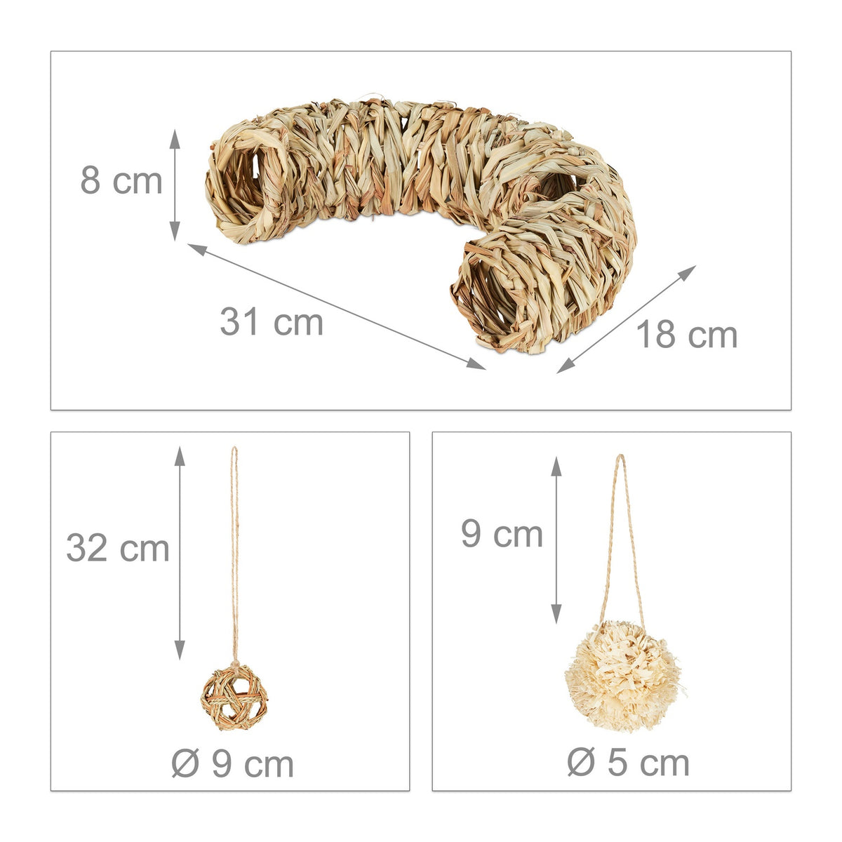 Hamster accessory set 7 pcs.