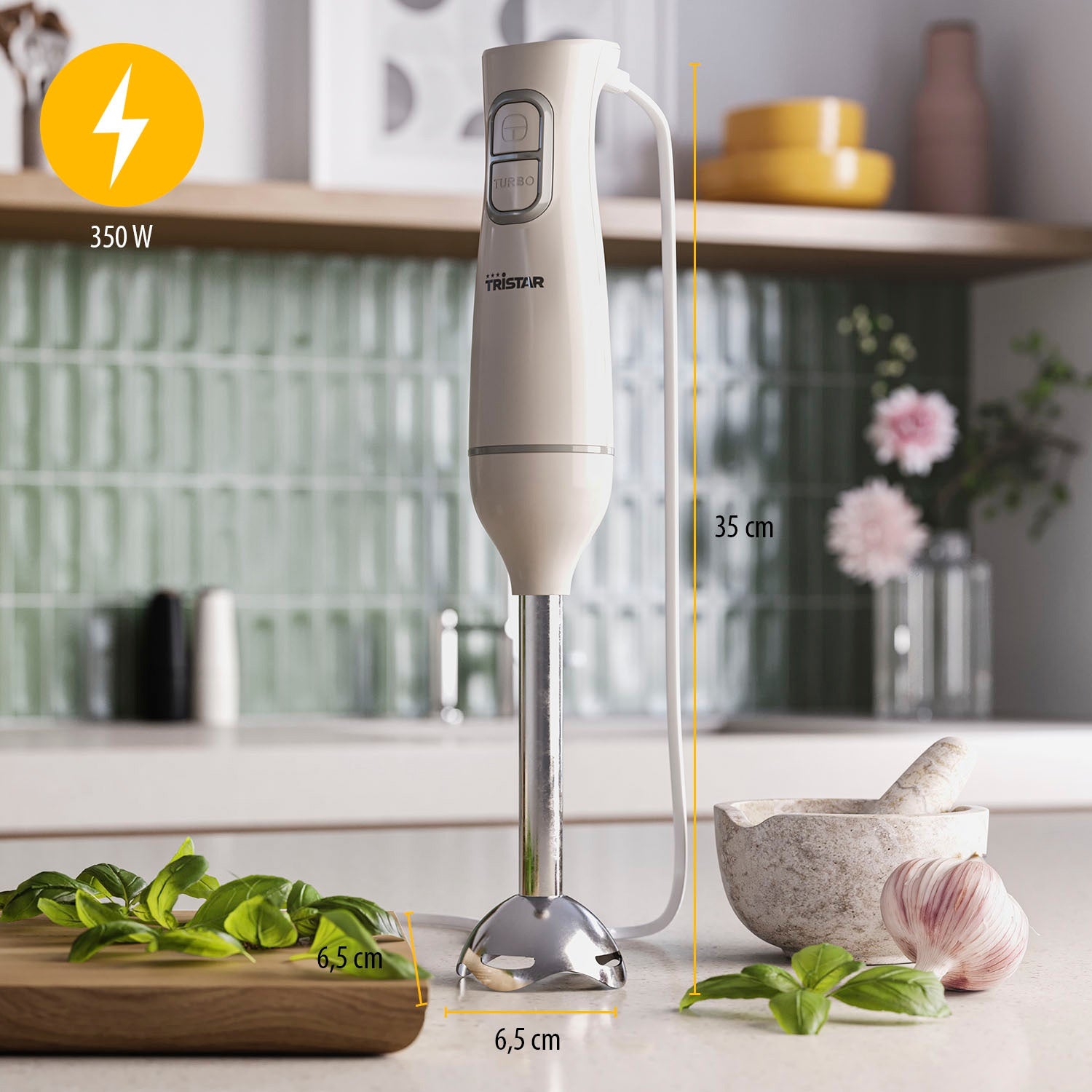Hand blender MX-4880 350W stainless steel