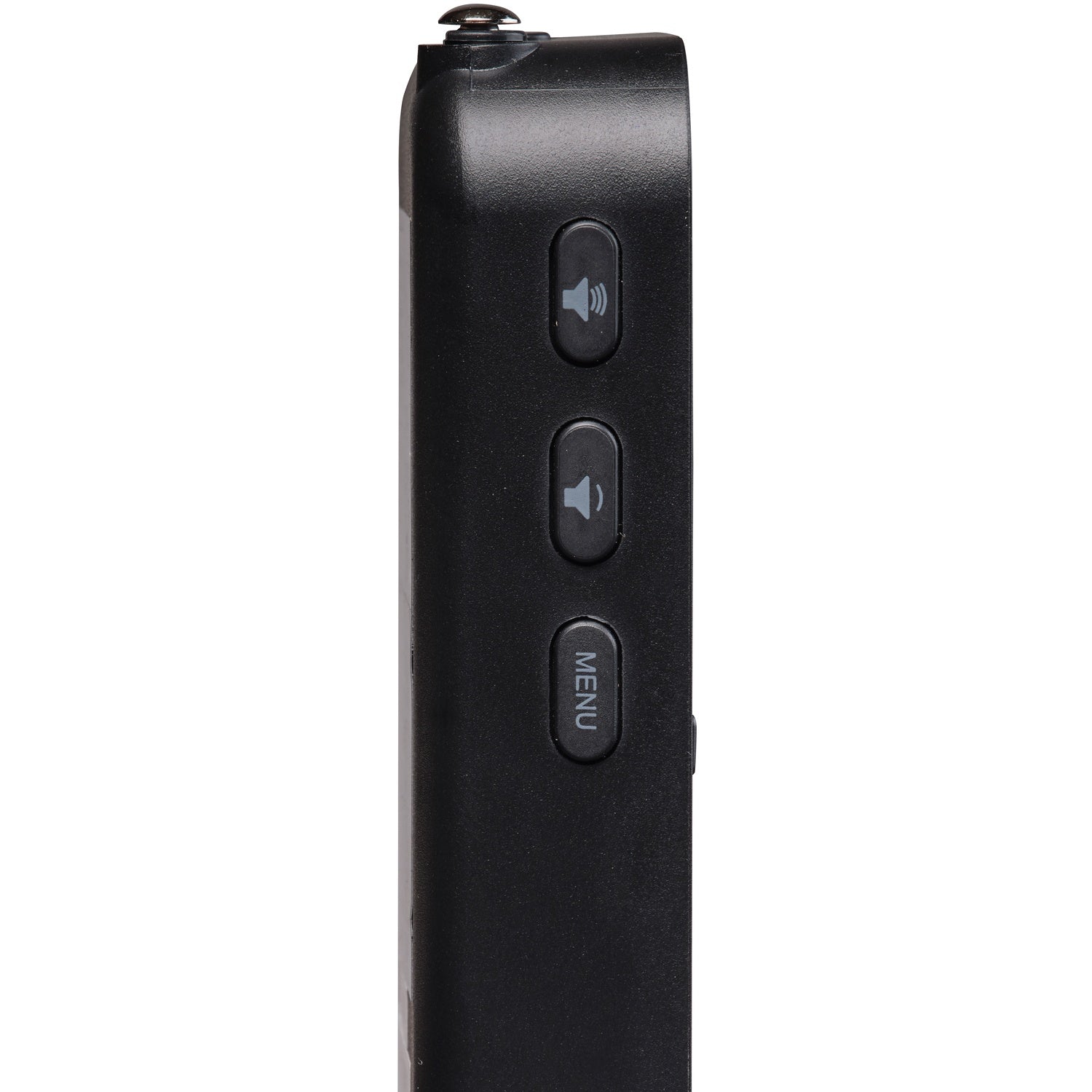 Handheld DAB+/FM radio with built-in speaker