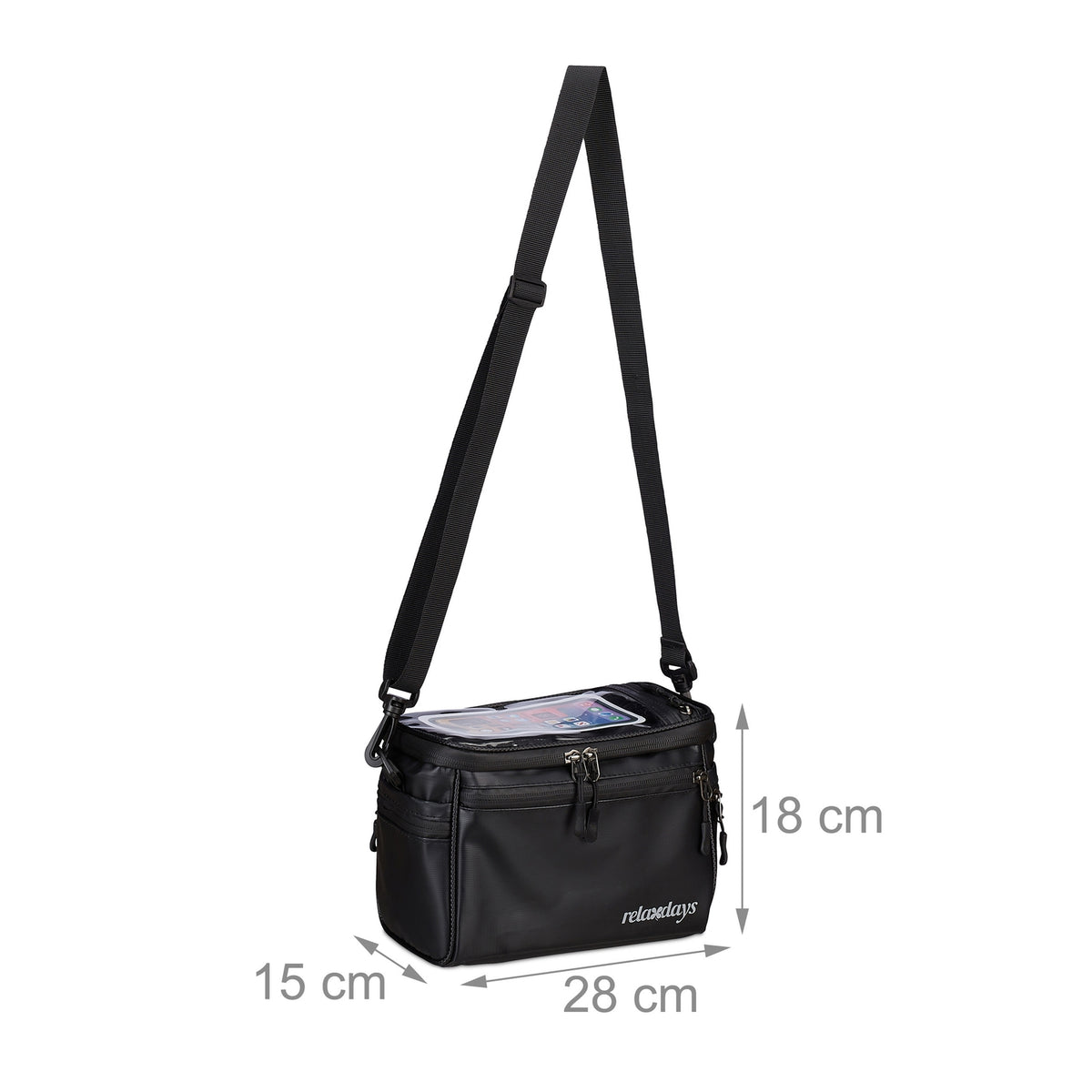 Handlebar bag for bicycle
