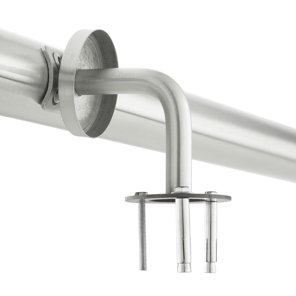 Handrail in stainless steel