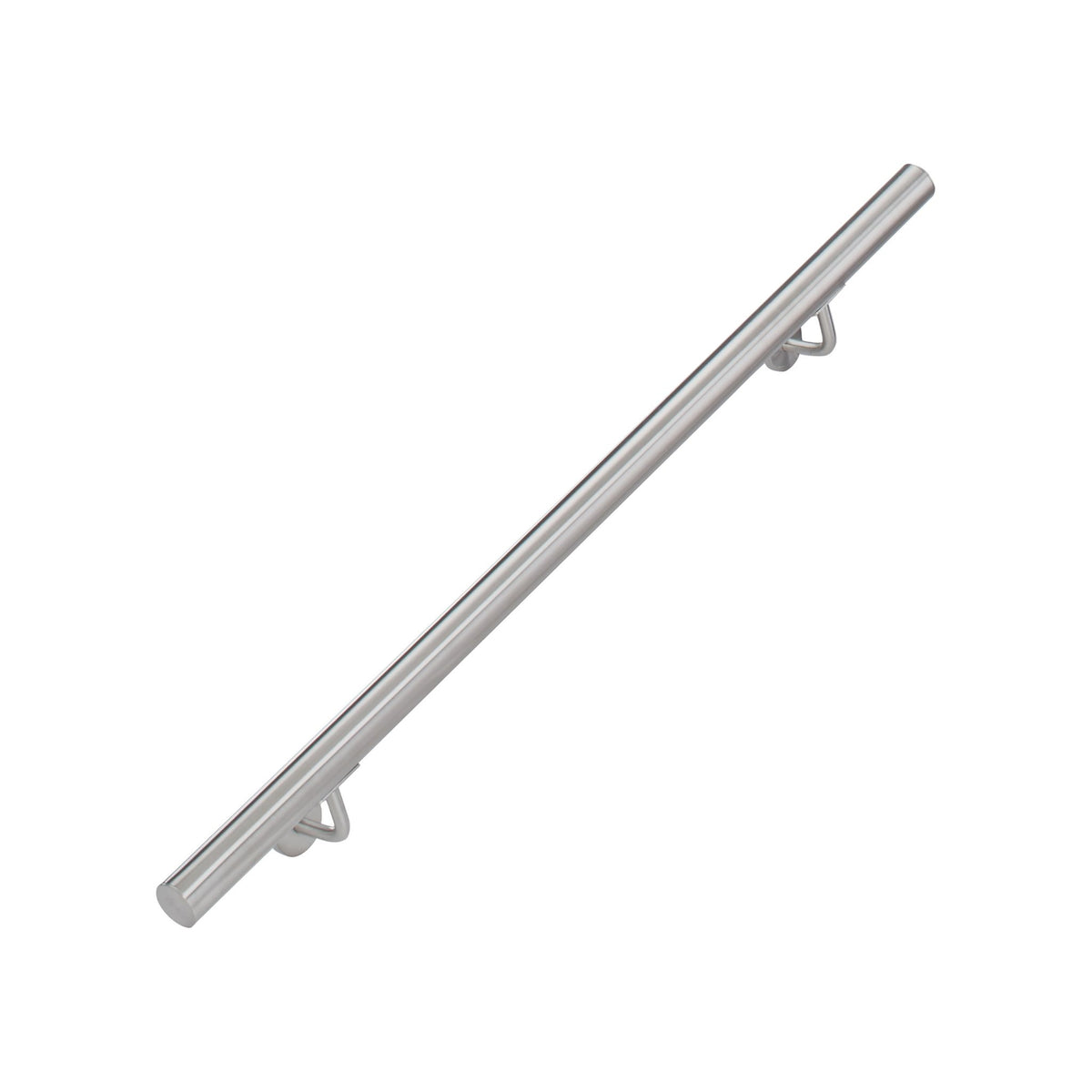 Handrail in stainless steel