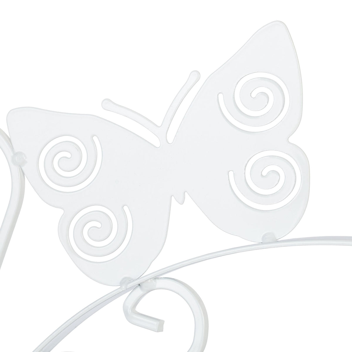 Hanging Basket Bracket with Butterfly