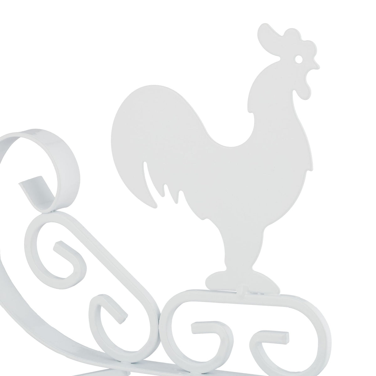 Hanging Basket Bracket with Rooster