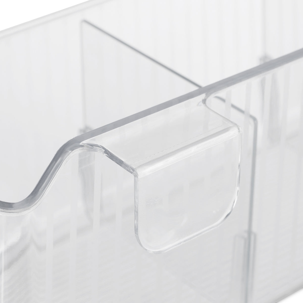 Hanging Door Organisers, 3 Slots, Transparent Baskets