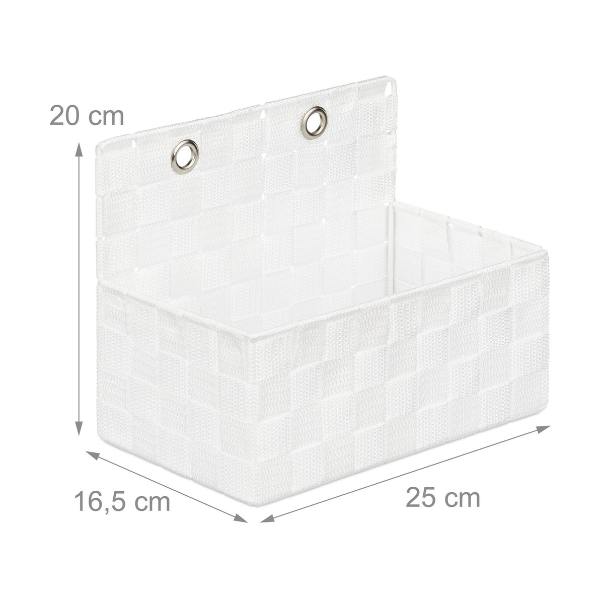 Hanging Wall Storage Baskets, Set of 2
