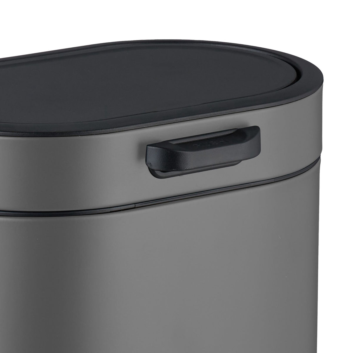 Hanging Waste Bin 5L with Push-Up Lid for Kitchen/Bathroom