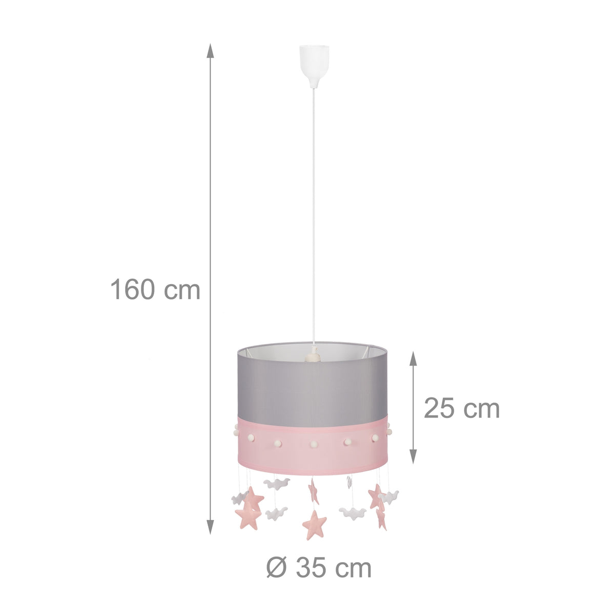 Hanging lamp children's room sky