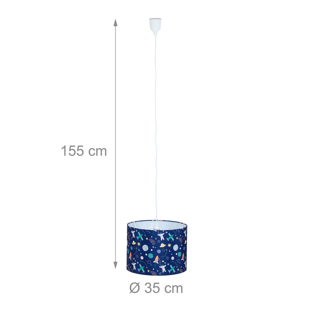 Hanging lamp for children's room Space