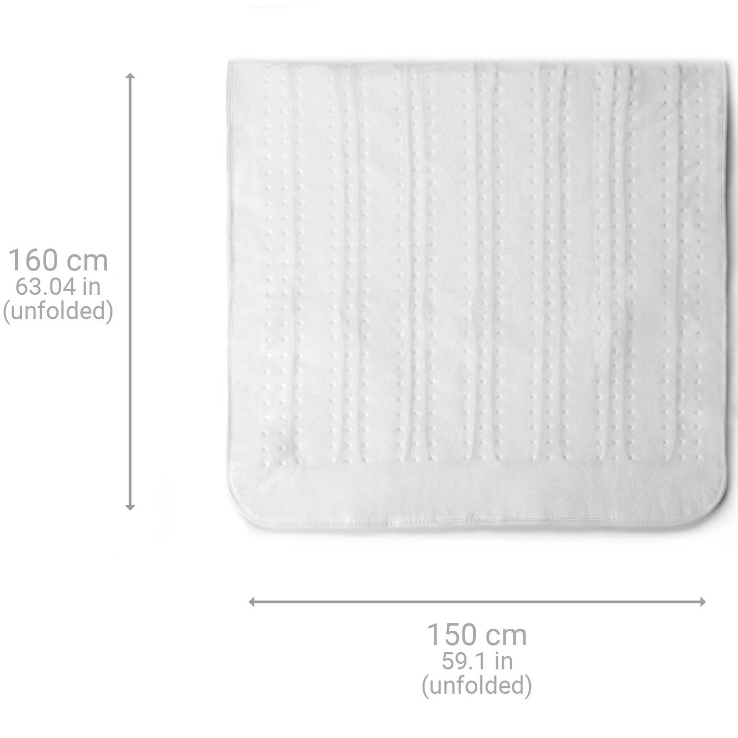 Heated mattress Kingsize HU676 150x160cm