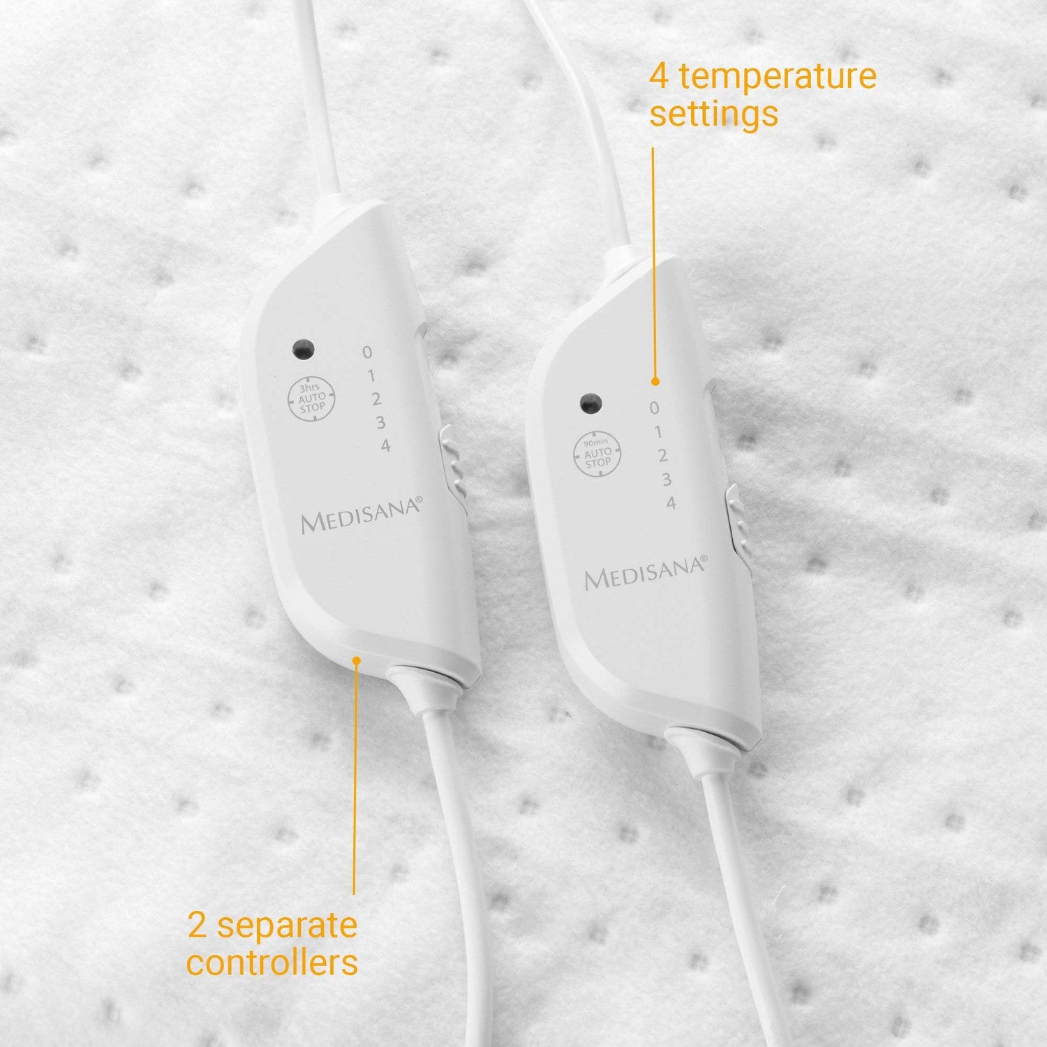 Heated mattress Kingsize HU676 150x160cm