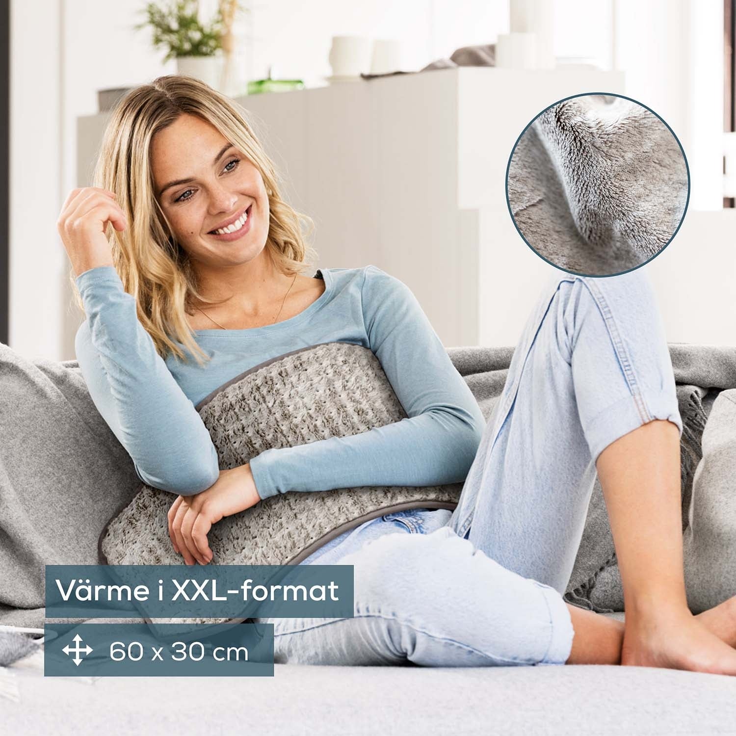Heating Pad XXL, Nordic Taupe, Large Size