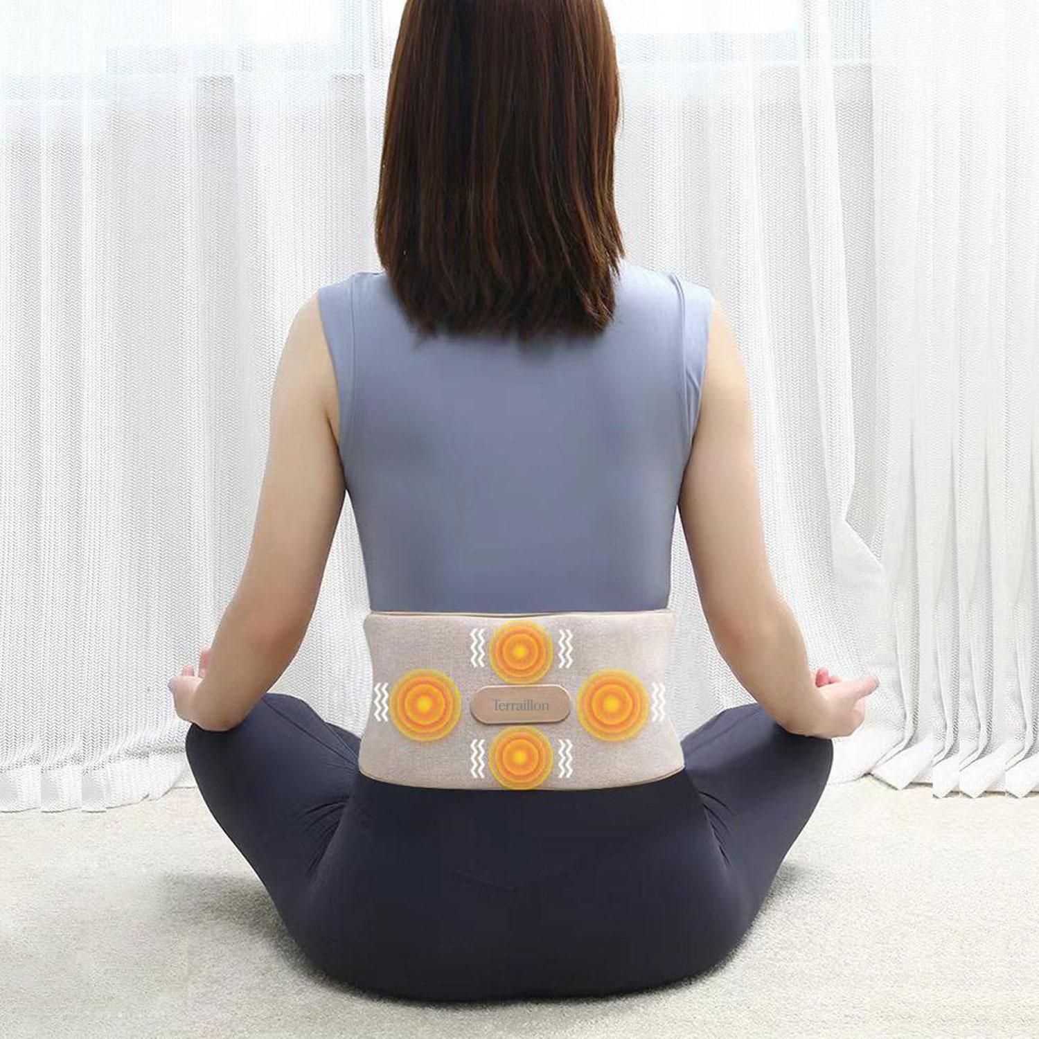 Heating belt rechargeable, 2 massage modes & heating function