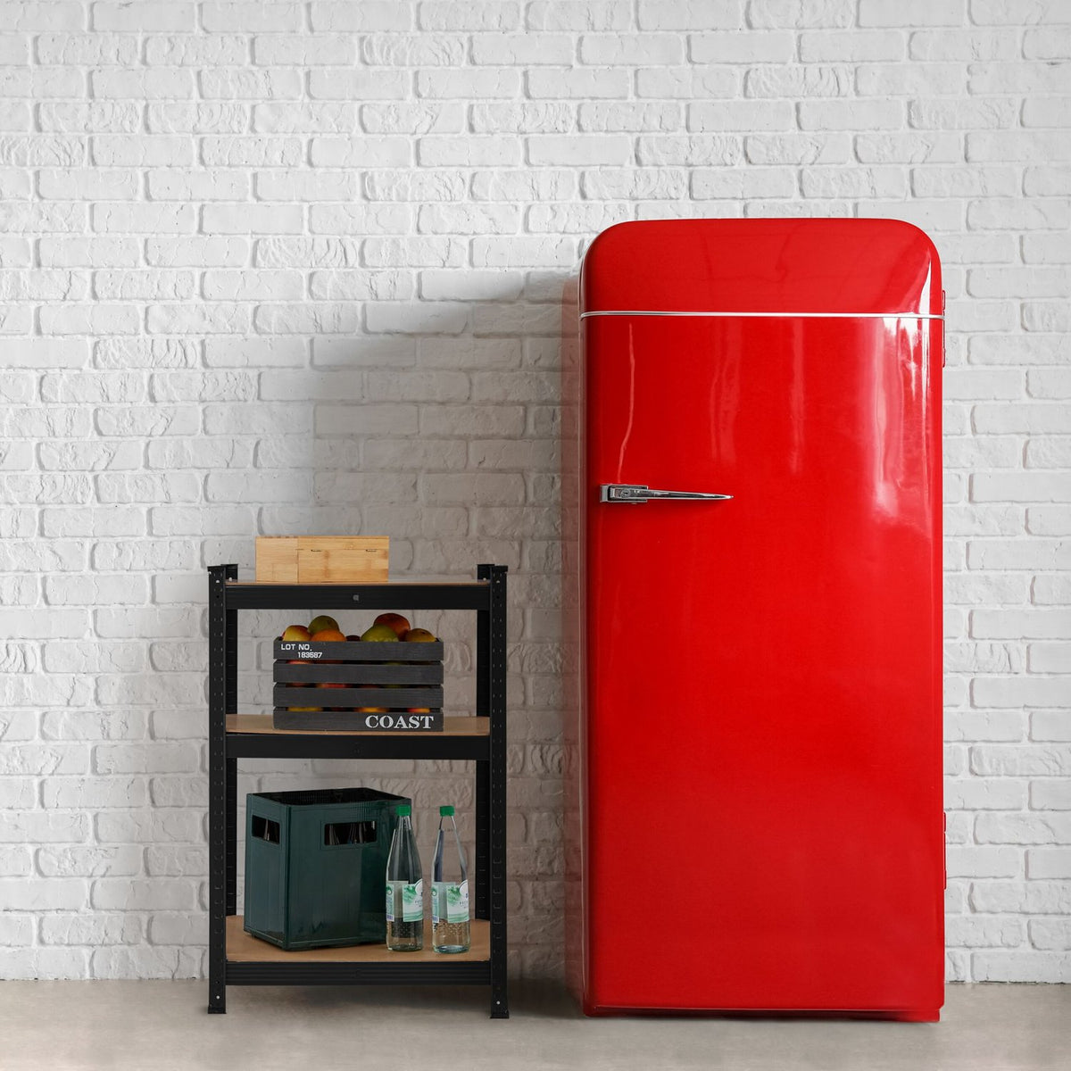 Heavy-Duty 5-Level Steel Shelving Unit