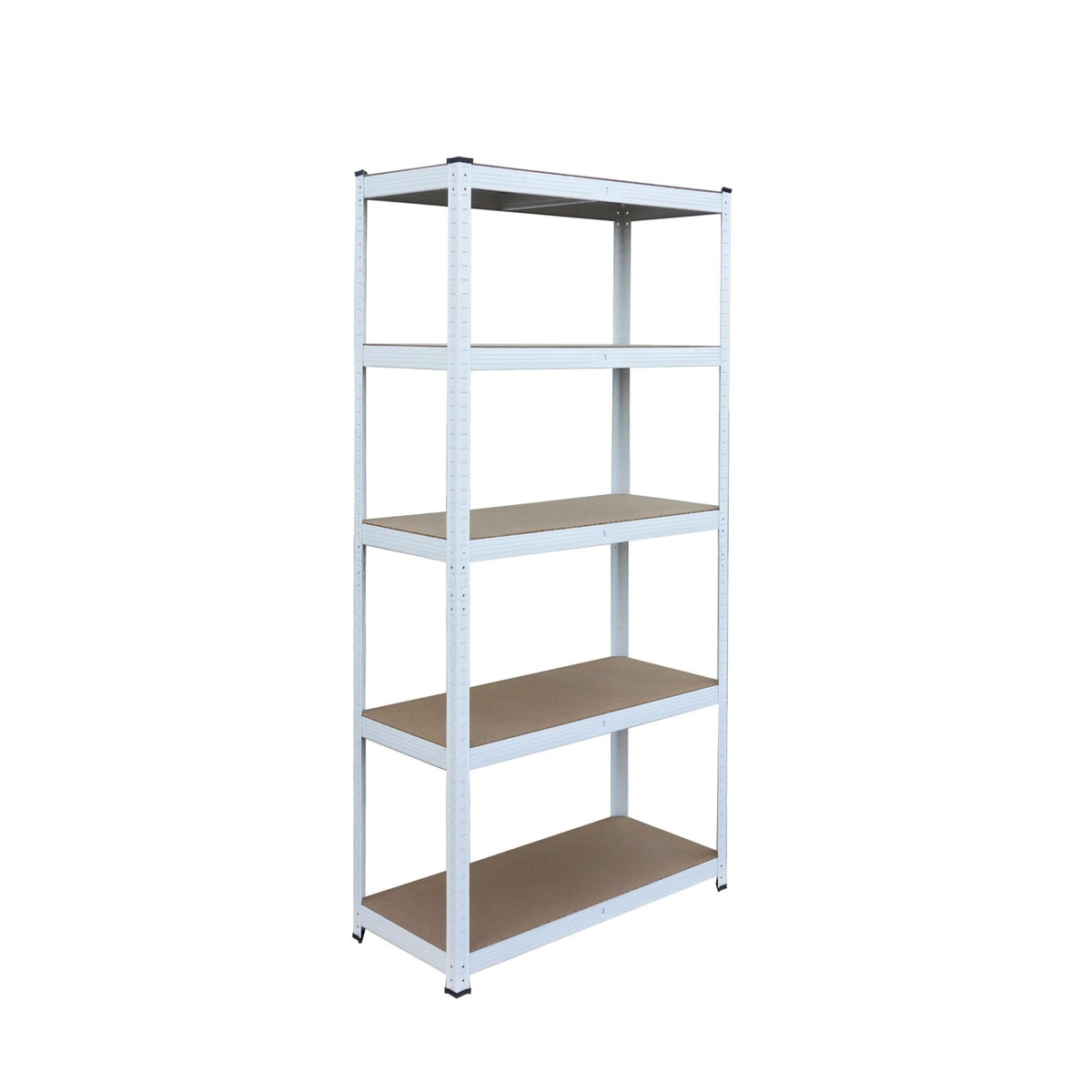 Heavy-Duty Steel Shelving Unit, 5 Adjustable Tiers