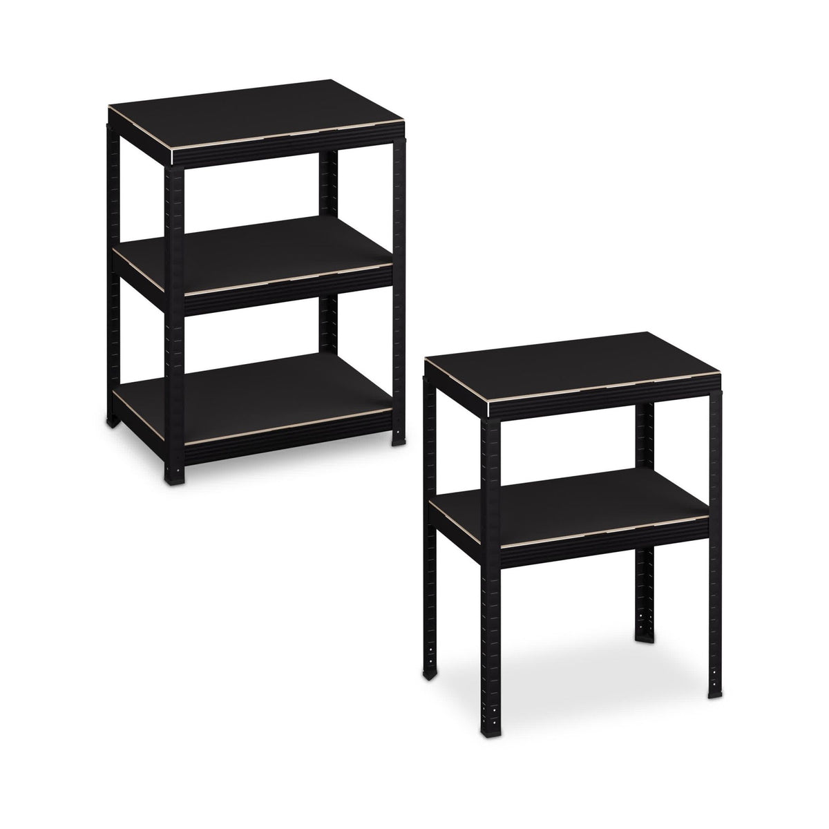 Heavy load rack with 5 levels