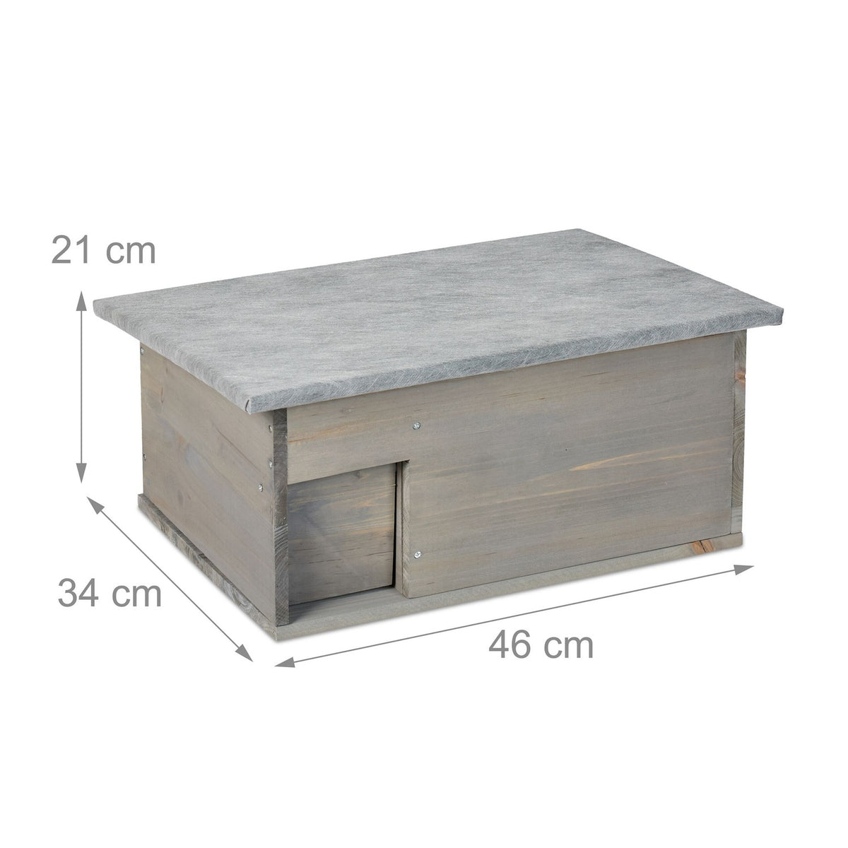 Hedgehog House Kit – Winter Shelter with Entry Flap