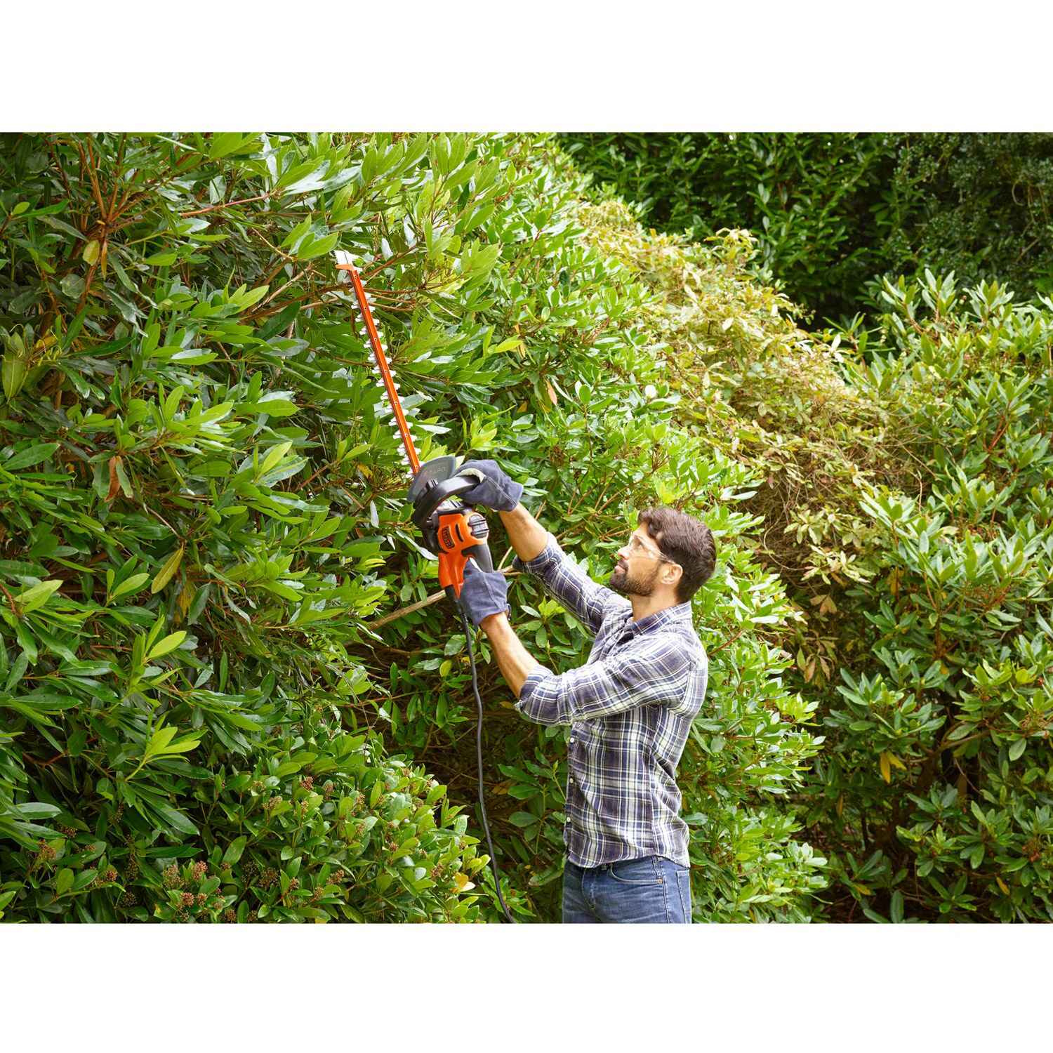 Hedge shears 60cm 600W with saw blade
