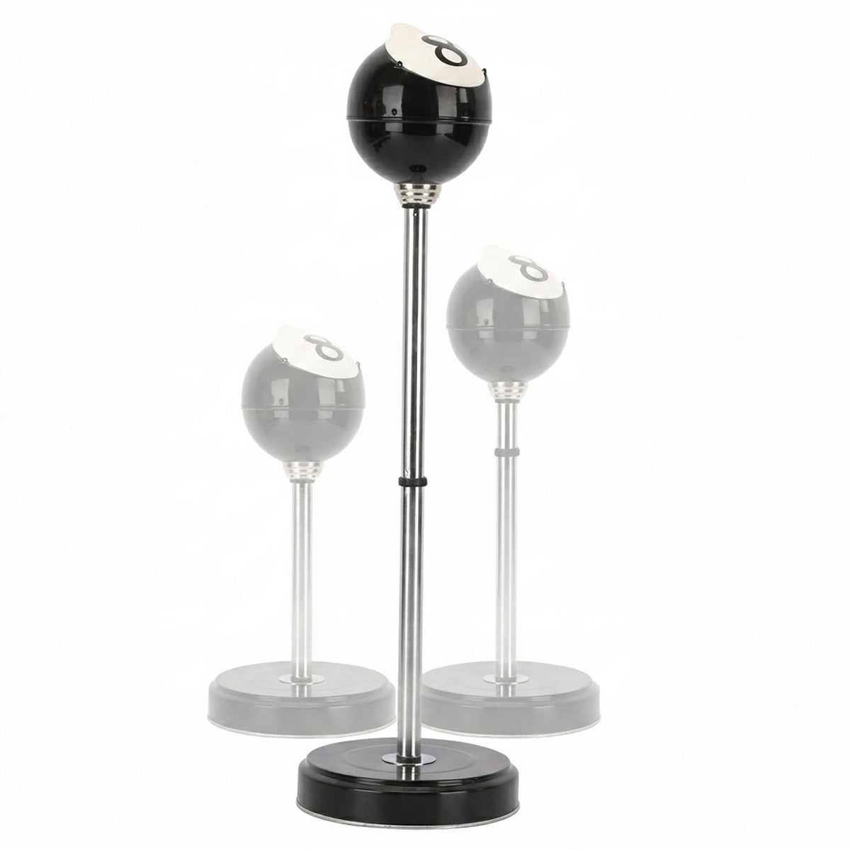 Height-Adjustable Billiard-Style Ashtray, Steel