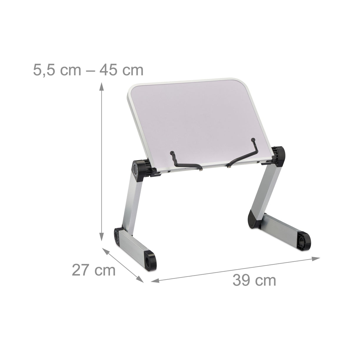 Height-adjustable bookshelf