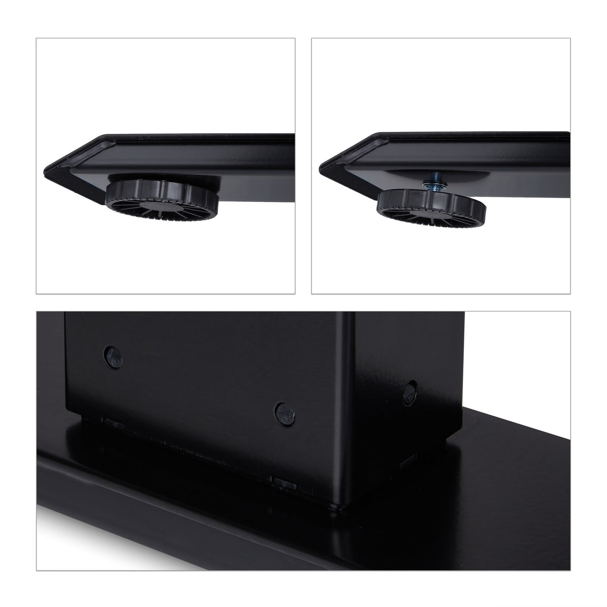 Height adjustable table frame
