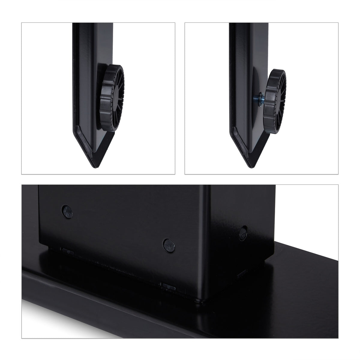 Height adjustable table frame