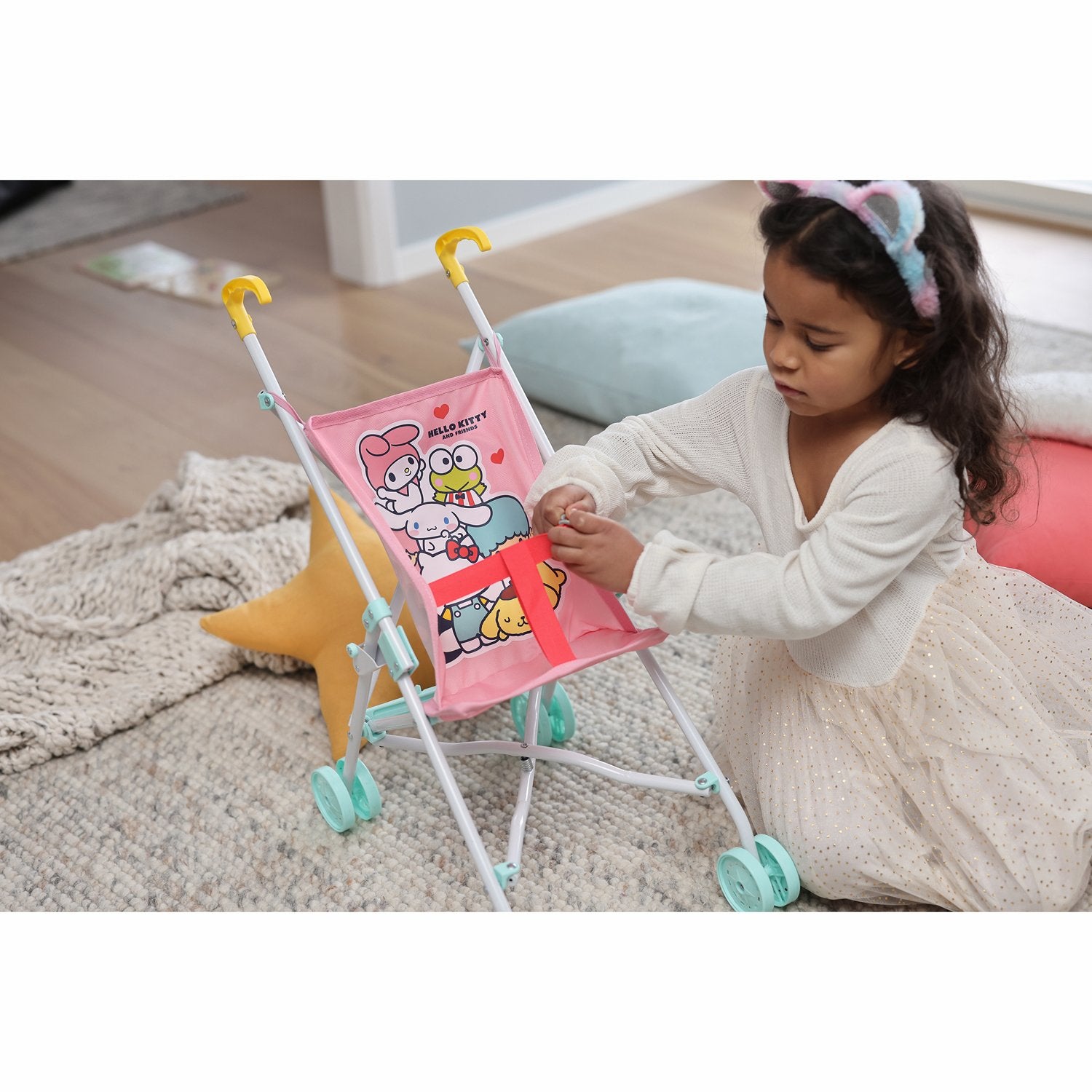 Hello Kitty Doll Stroller Sulky