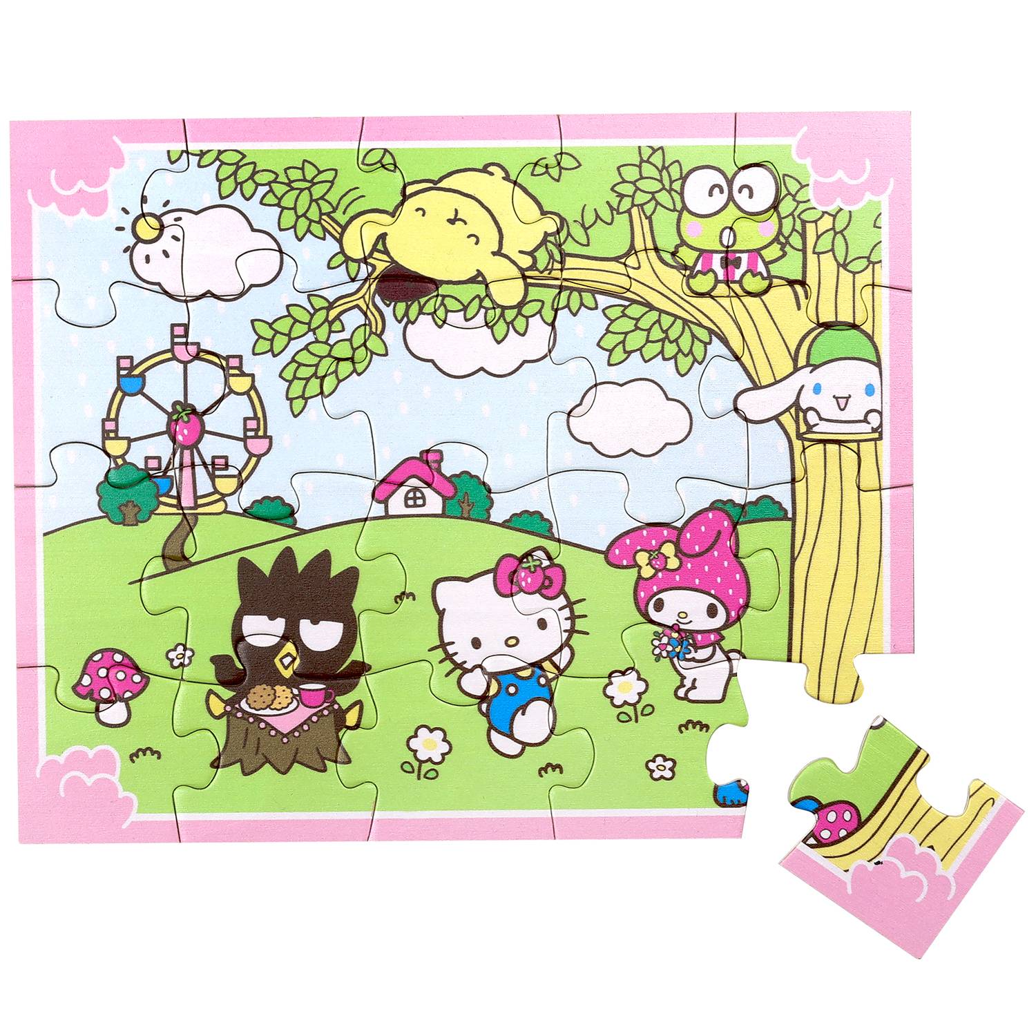 Hello Kitty Wooden puzzle 20 pieces