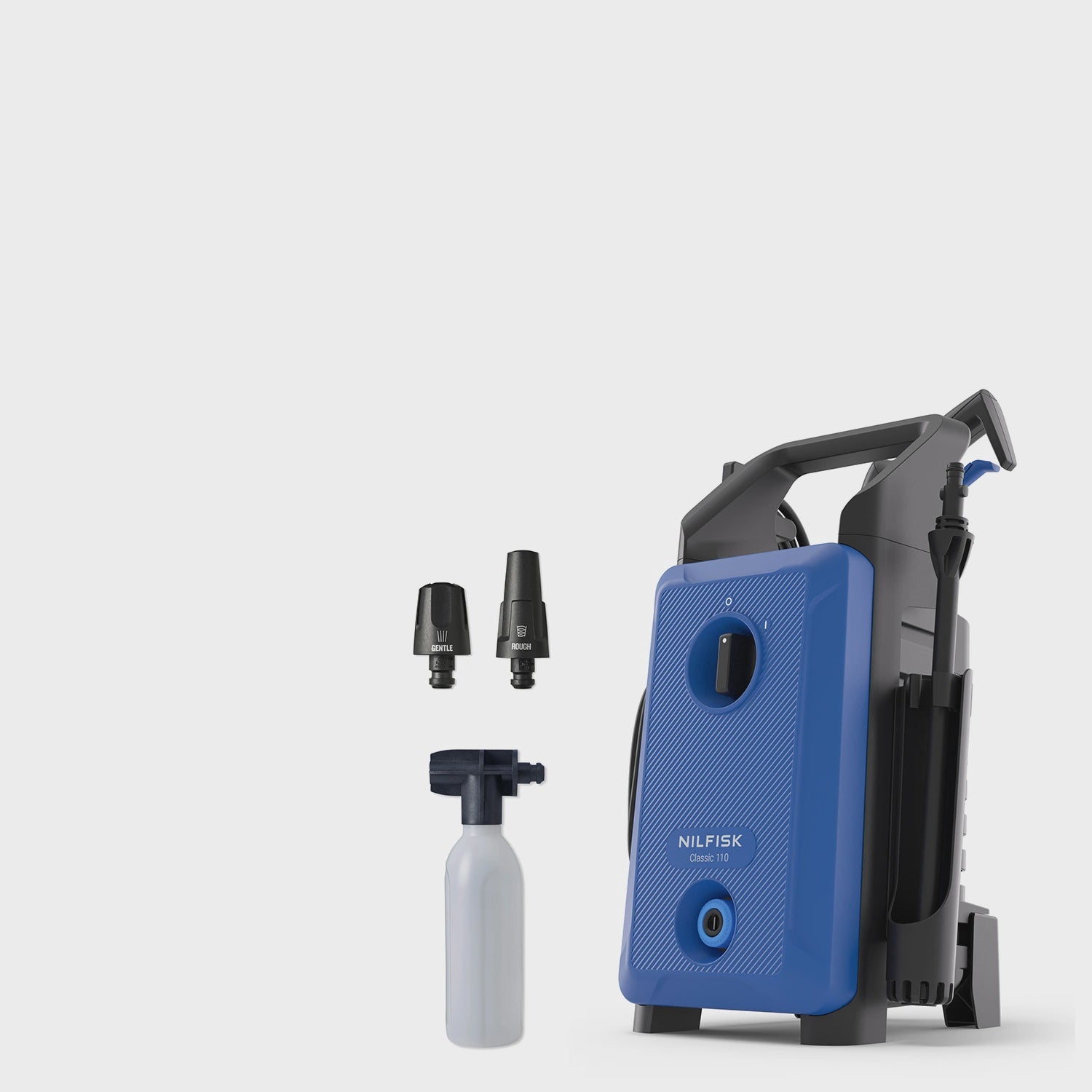 High-Pressure Washer, 110 Bar, 450 L/h, Compact Design