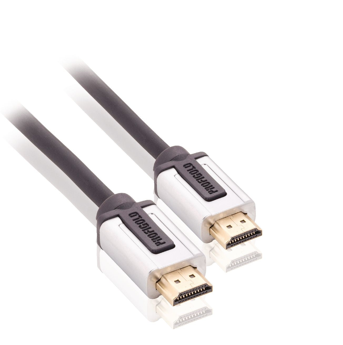 High Speed HDMI Cable with Ethernet HDMI Connector - HDMI Connector 1.00 m Black