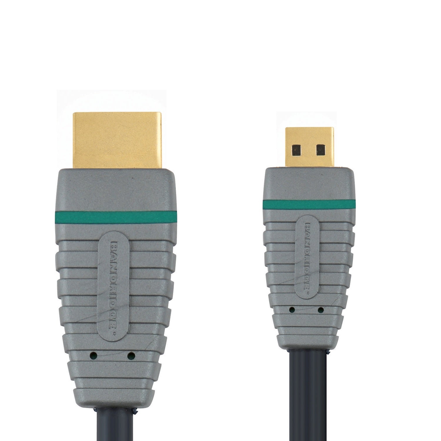 High Speed HDMI Cable with Ethernet HDMI Connector - HDMI Micro Male 2.00 m Blue