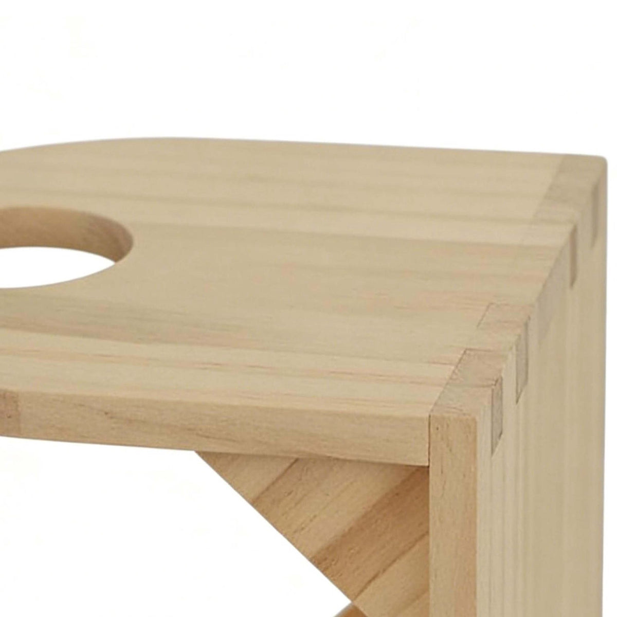 Hobby Horse Wall Hook, Pine Wood Space-Saving Holder