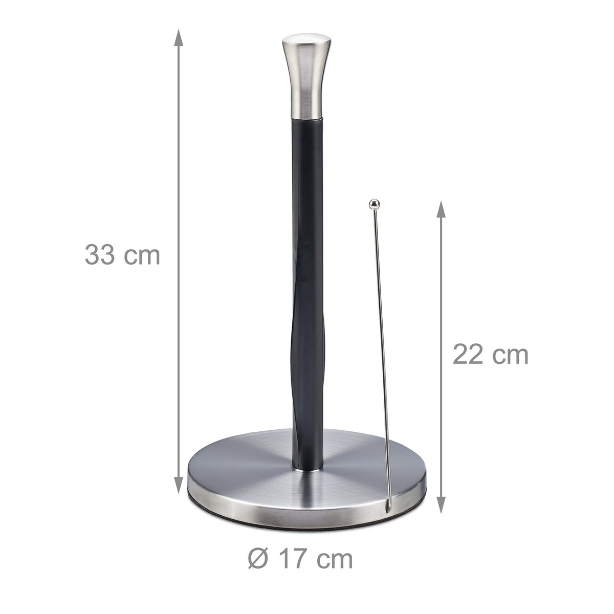Holder for kitchen roll standing