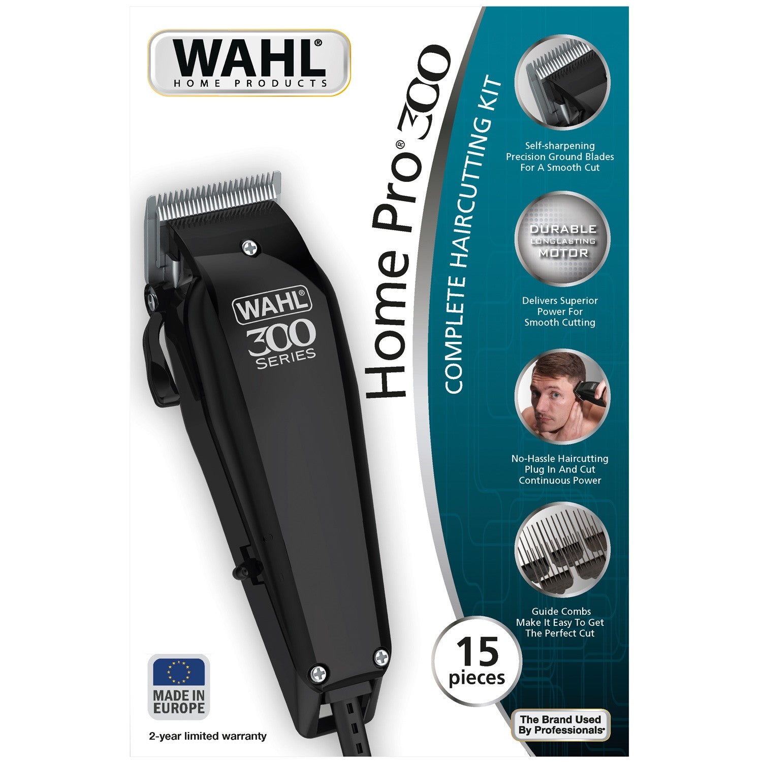 Home Pro 300 Hair Clipper, Mains Powered 20102