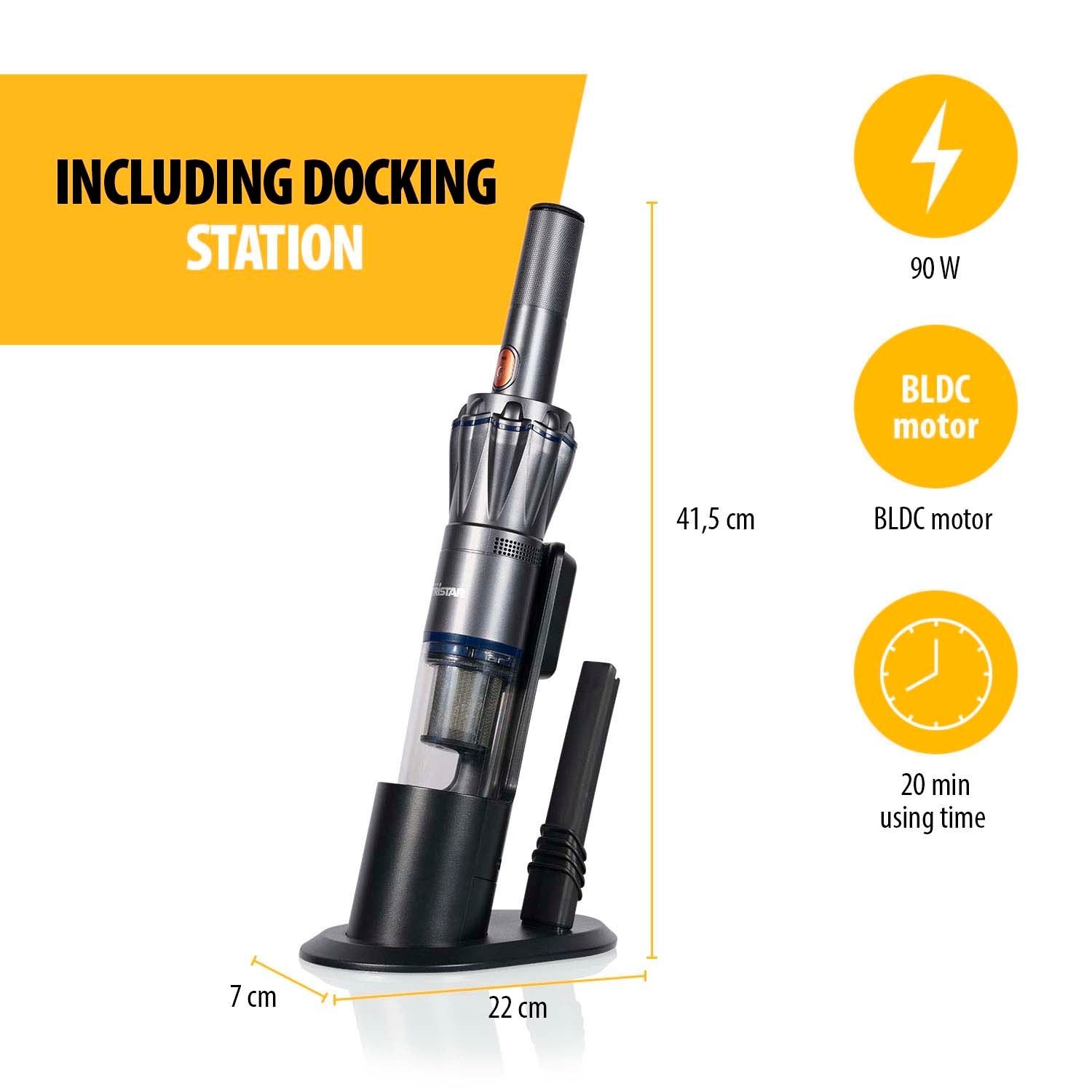 Home and Car Vacuum Cleaner, Ultra-Thin HEPA Filter