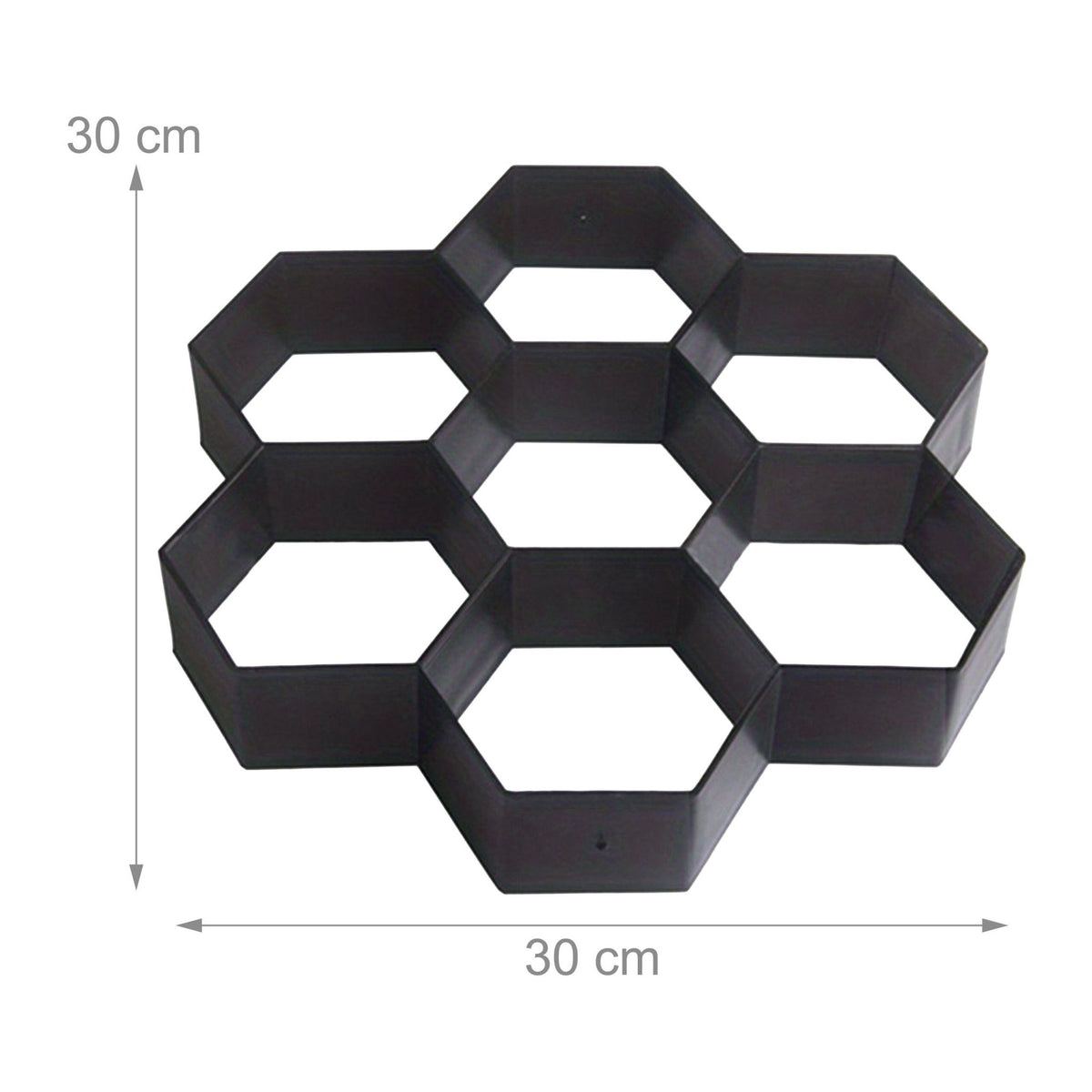 Honeycomb Paving Mold Set, 2-Pack, Reusable Plastic
