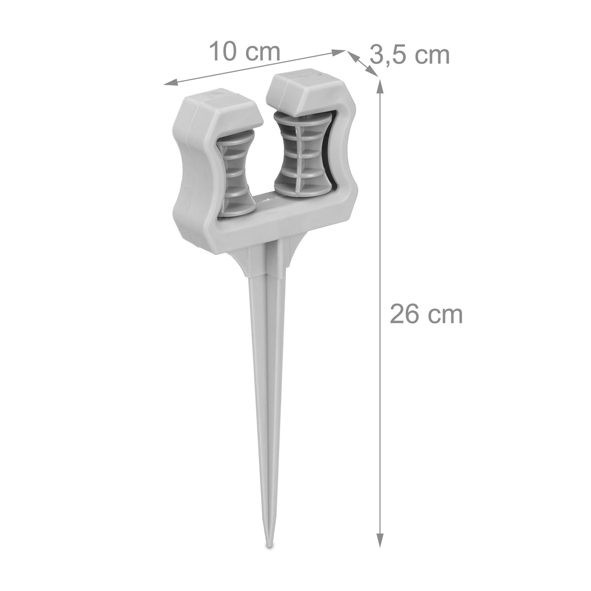 Hose guide Garden hose Set of 5