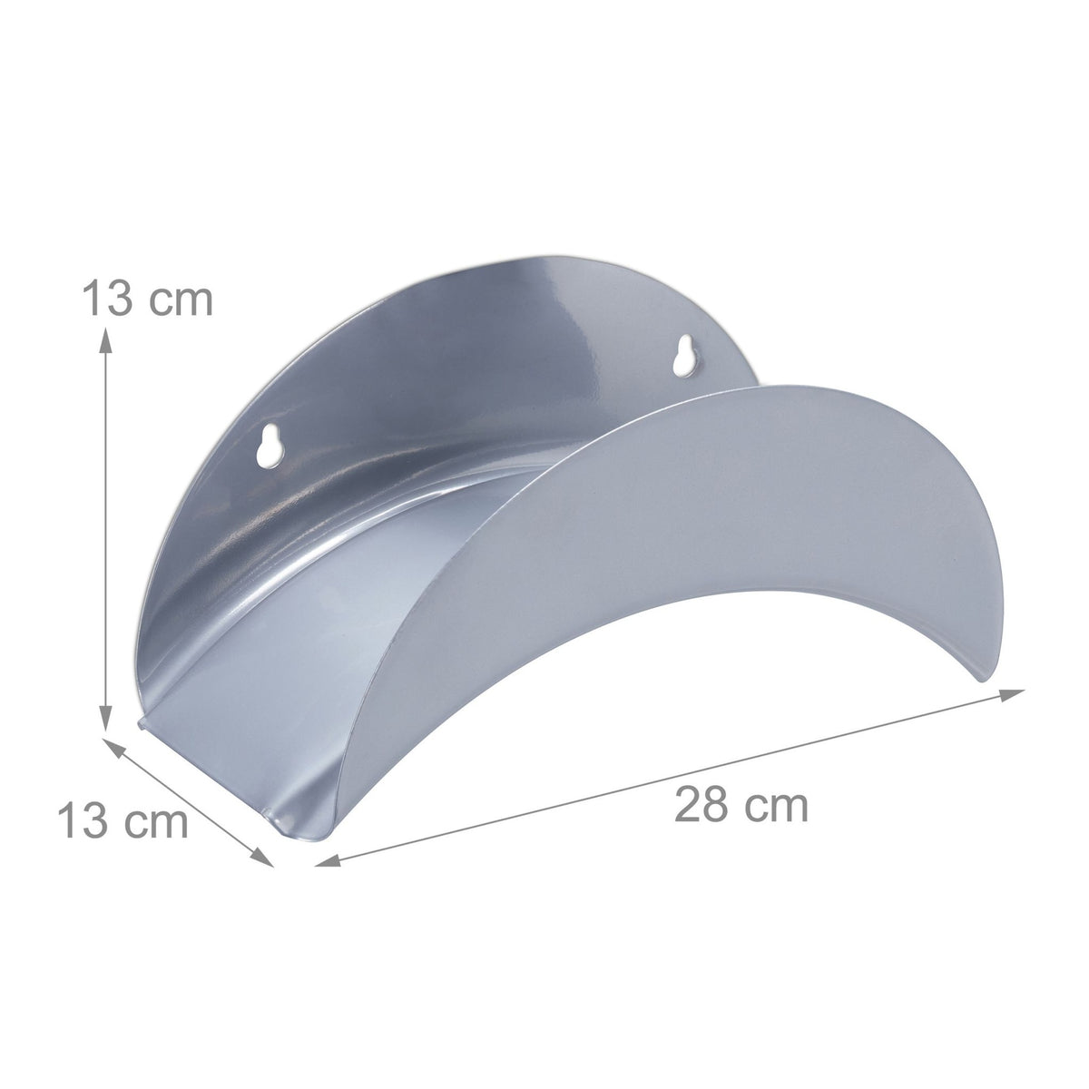 Hose holder wall metal