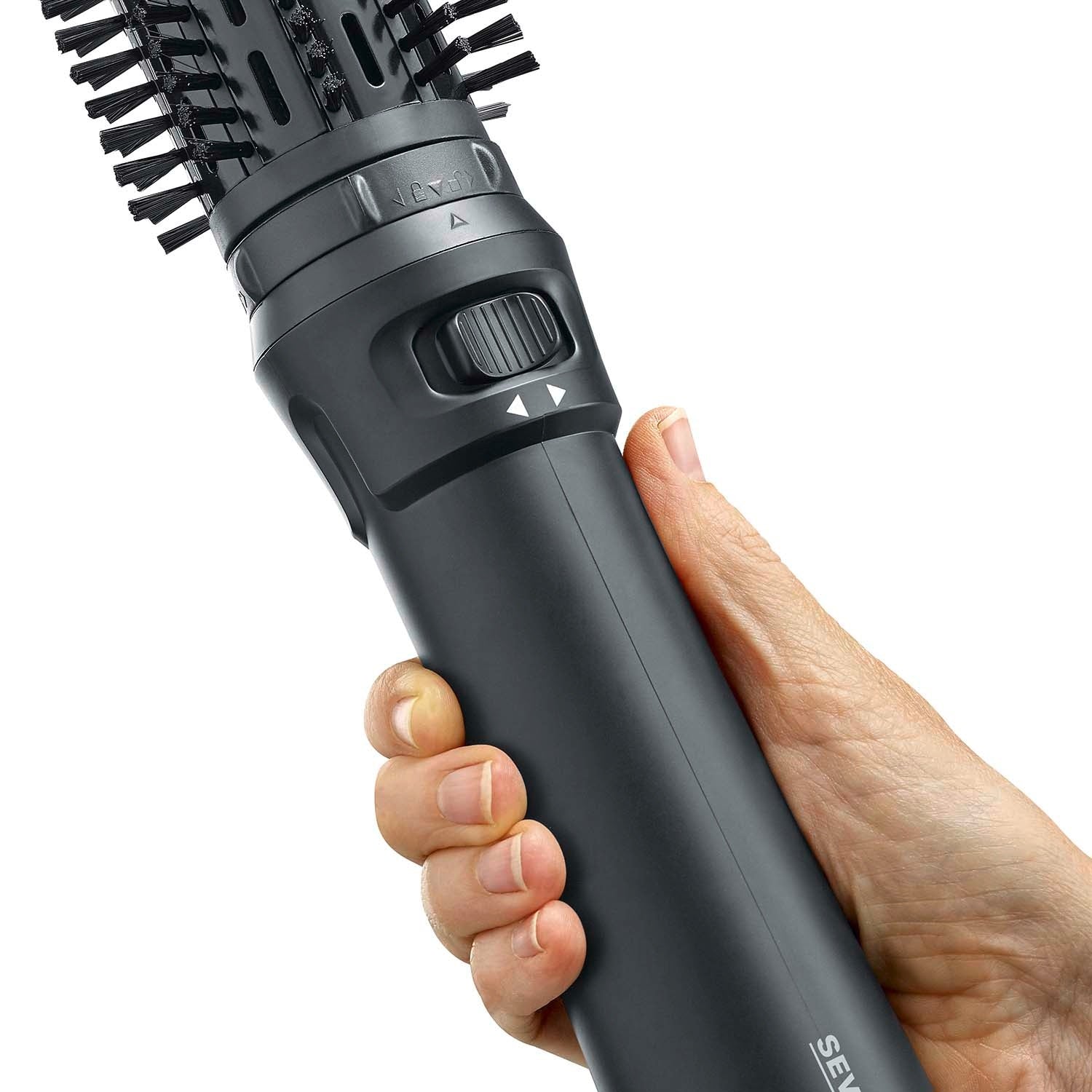 Hot Air Brush with Rotating Head, 1000W, 2 Speeds