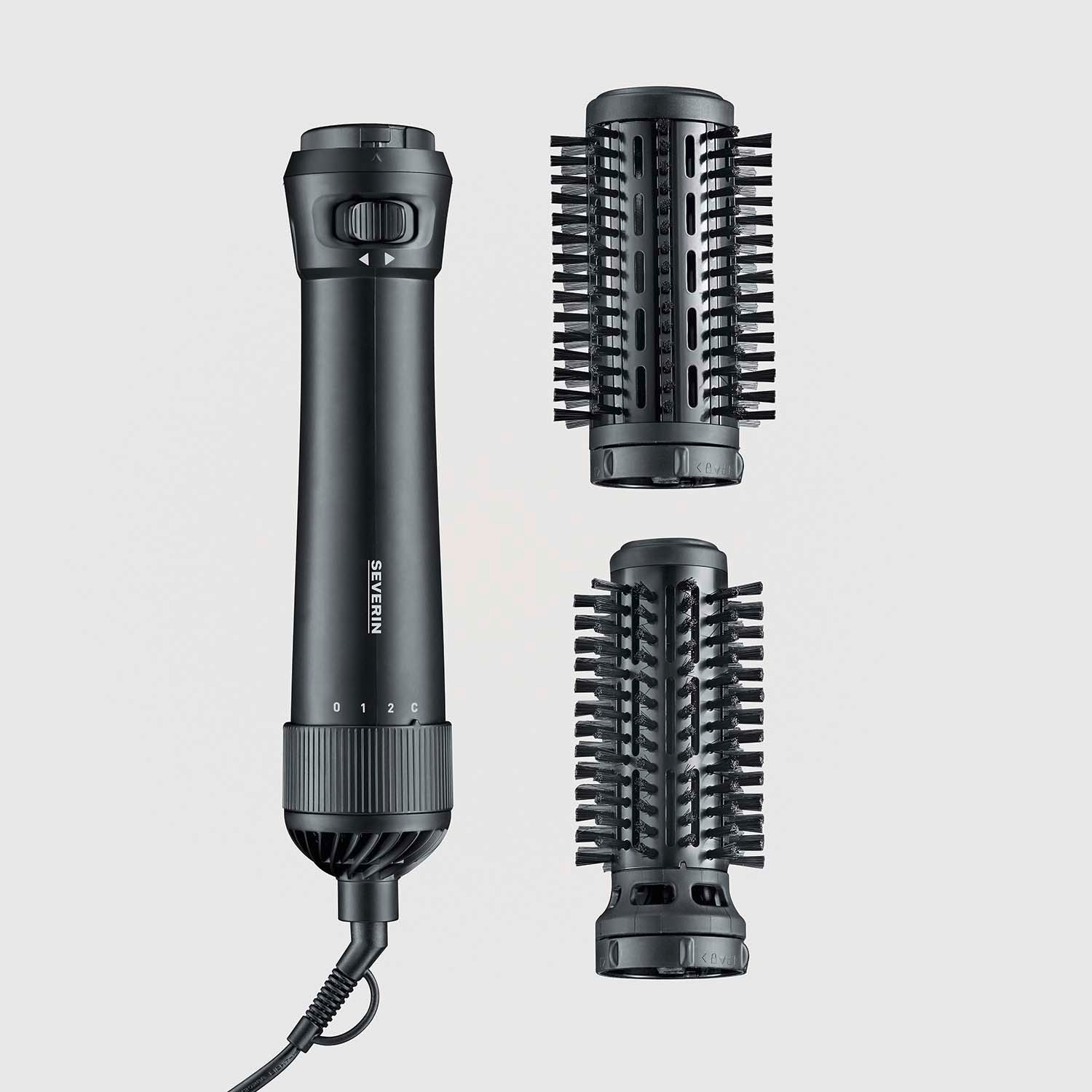 Hot Air Brush with Rotating Head, 1000W, 2 Speeds